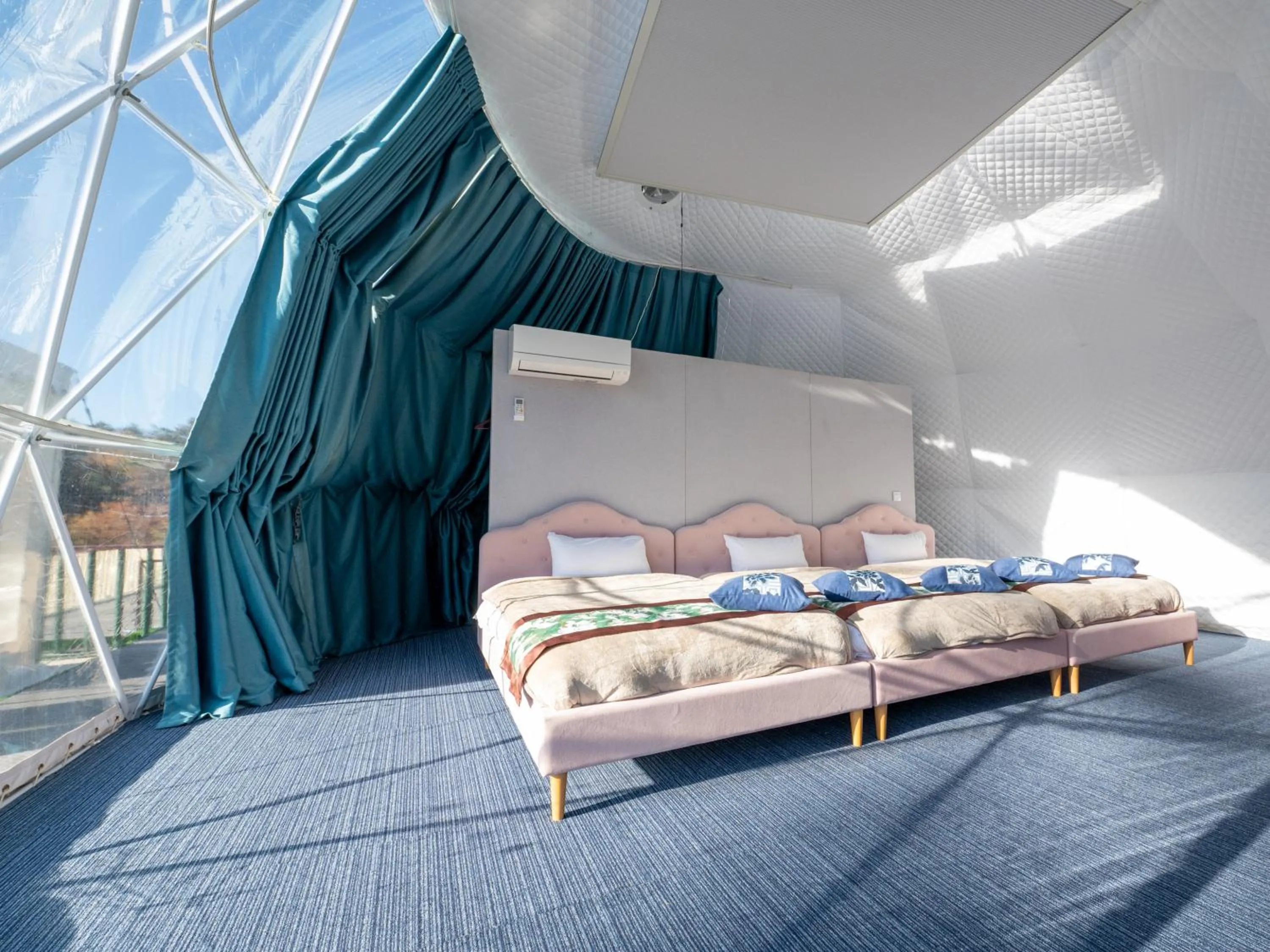 Photo of the whole room, Bed in Fuji Hoshizorano Mura Tabist