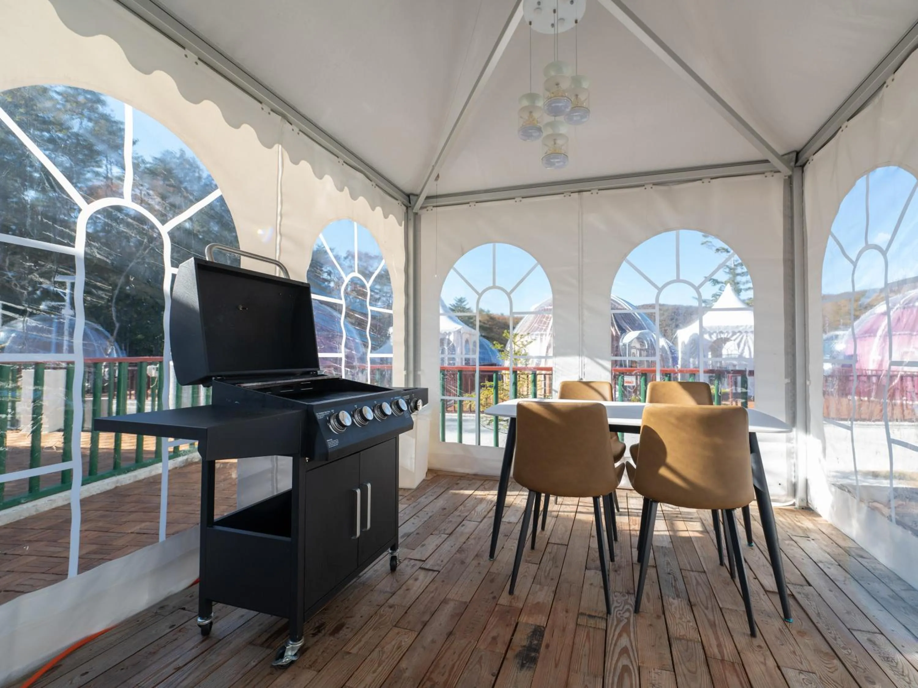 BBQ facilities in Fuji Hoshizorano Mura Tabist