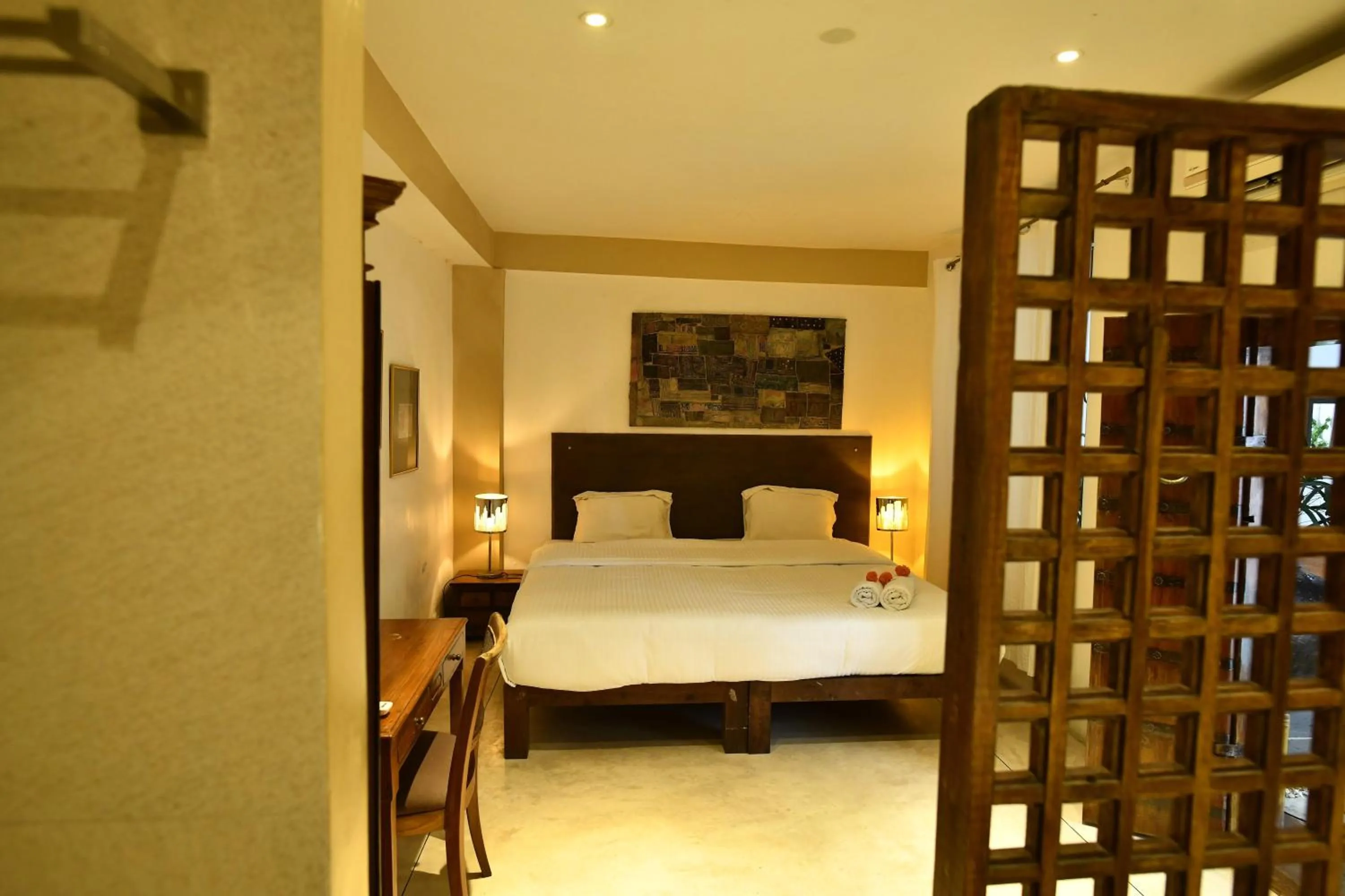 Bed in La Closerie - Bay of Bengal