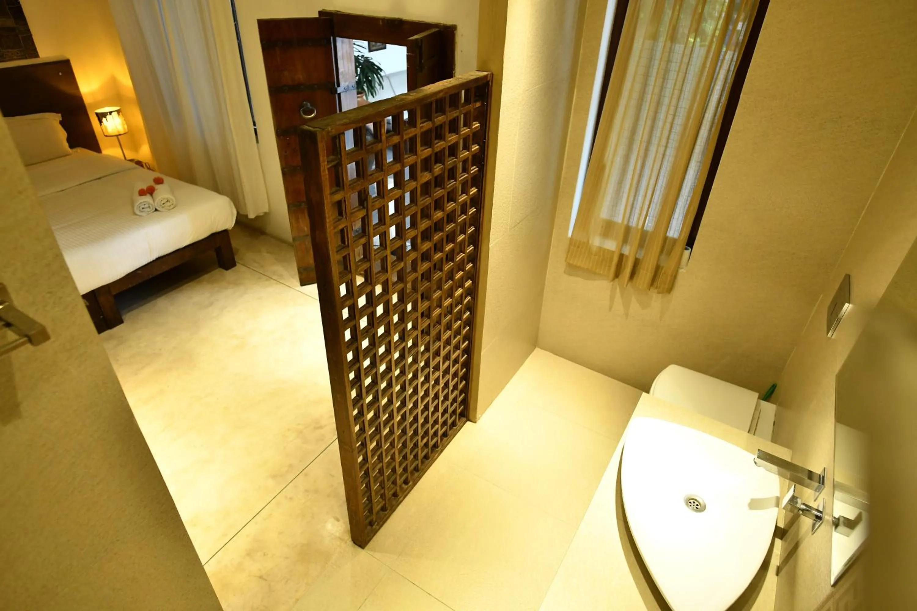 Bed in La Closerie - Bay of Bengal