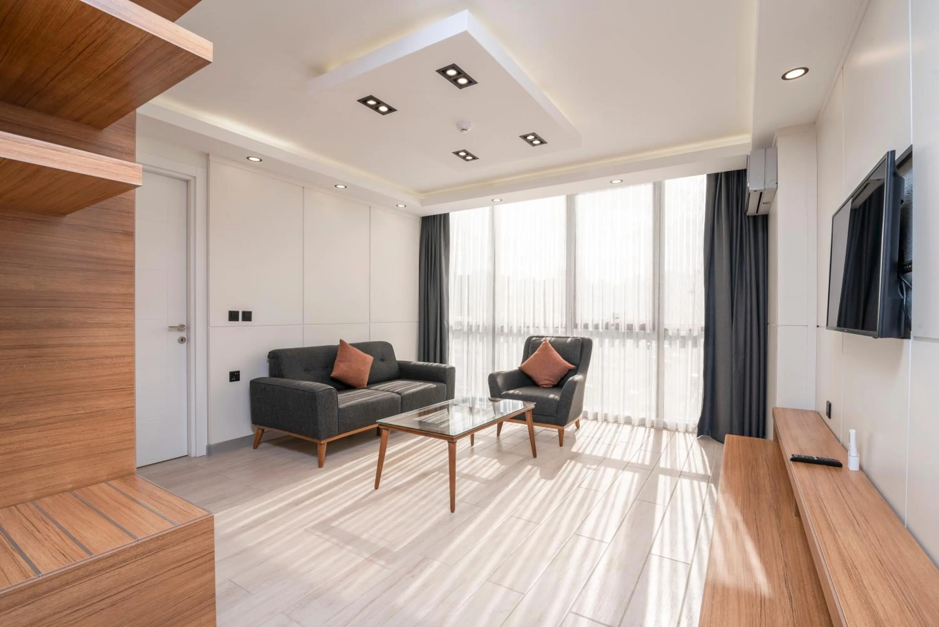 Seating area in MAA Hotel and Suites - Hurlingham, Nairobi