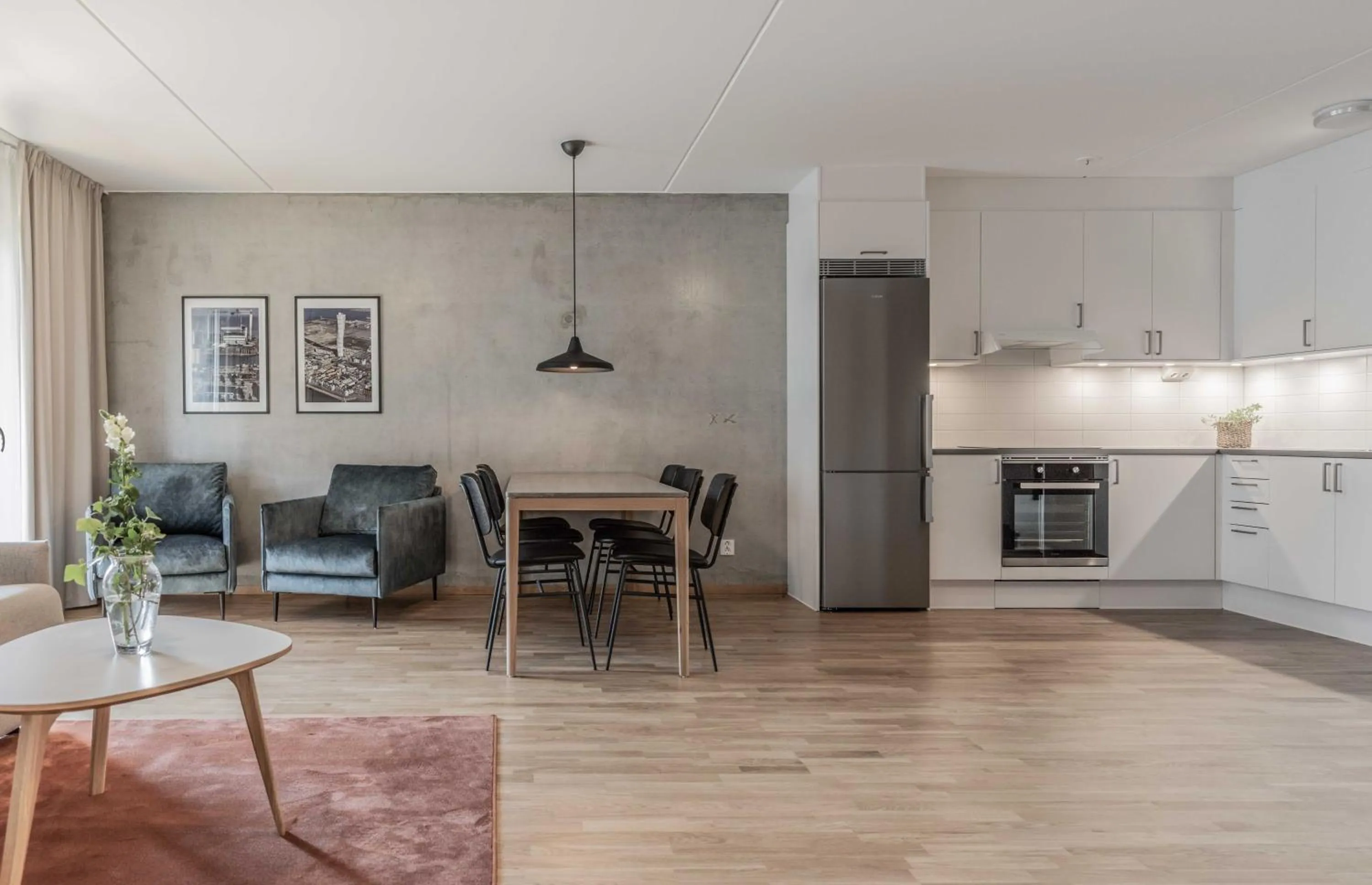 Living room in The More Hotel Västra Hamnen