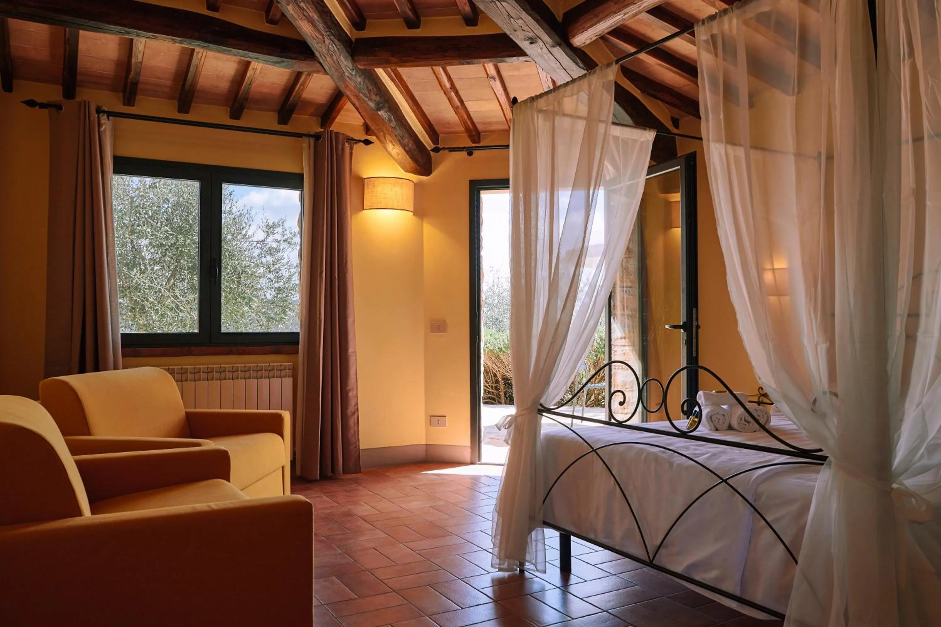 Superior Double Room in Agriturismo San Sano