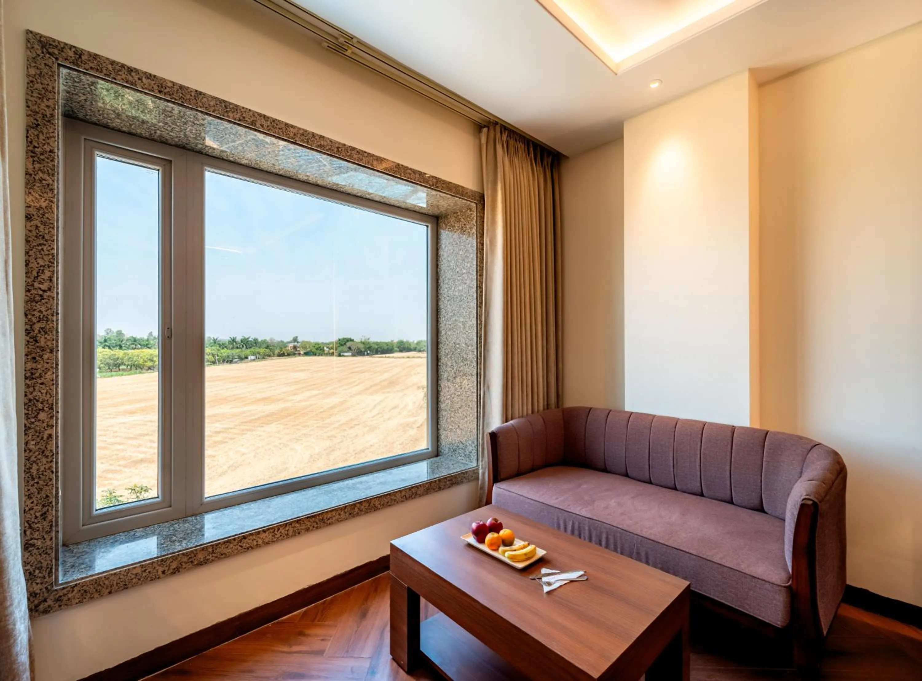 Seating area in Playotel Resort Bhopal