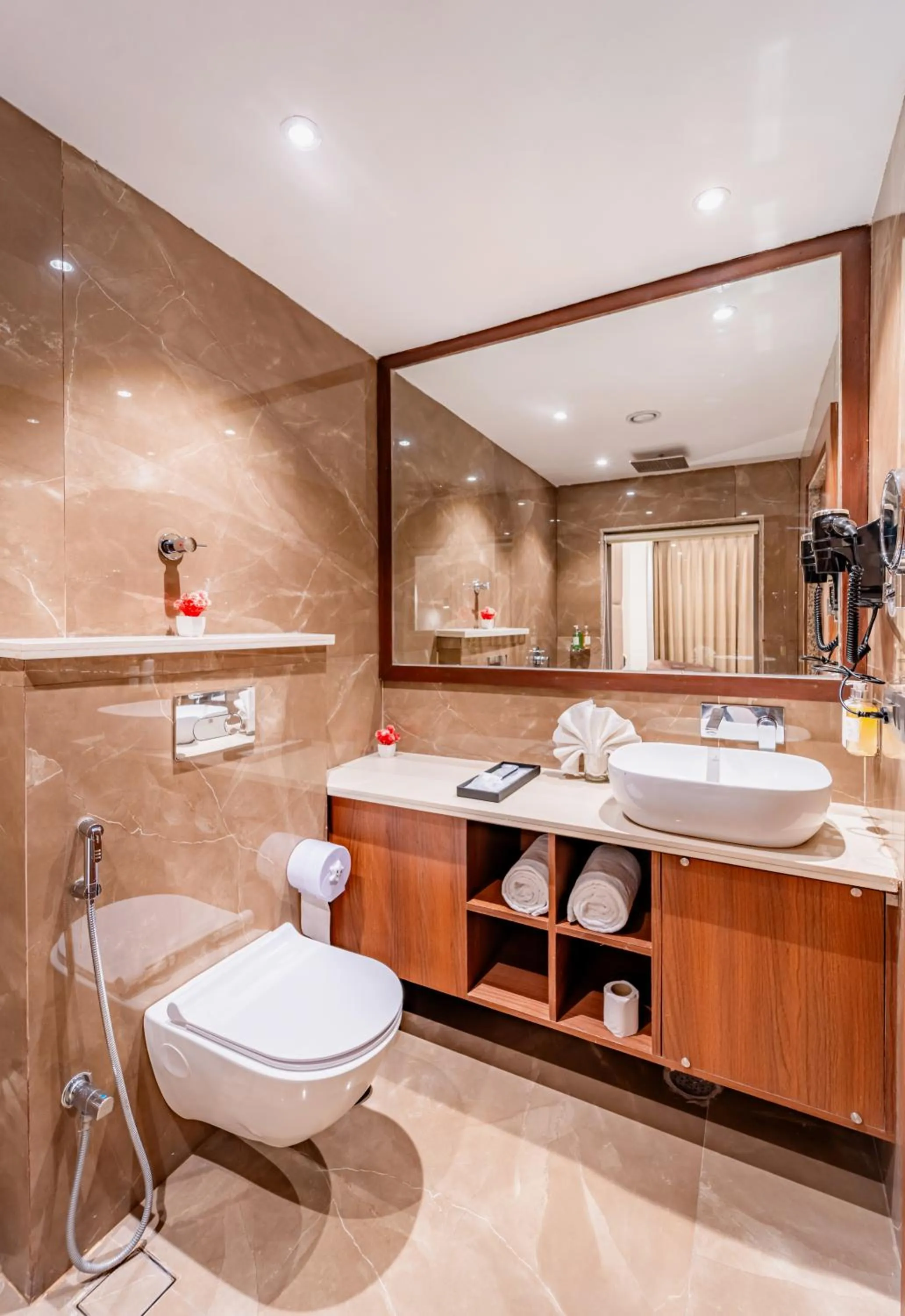 Bathroom in Playotel Resort Bhopal