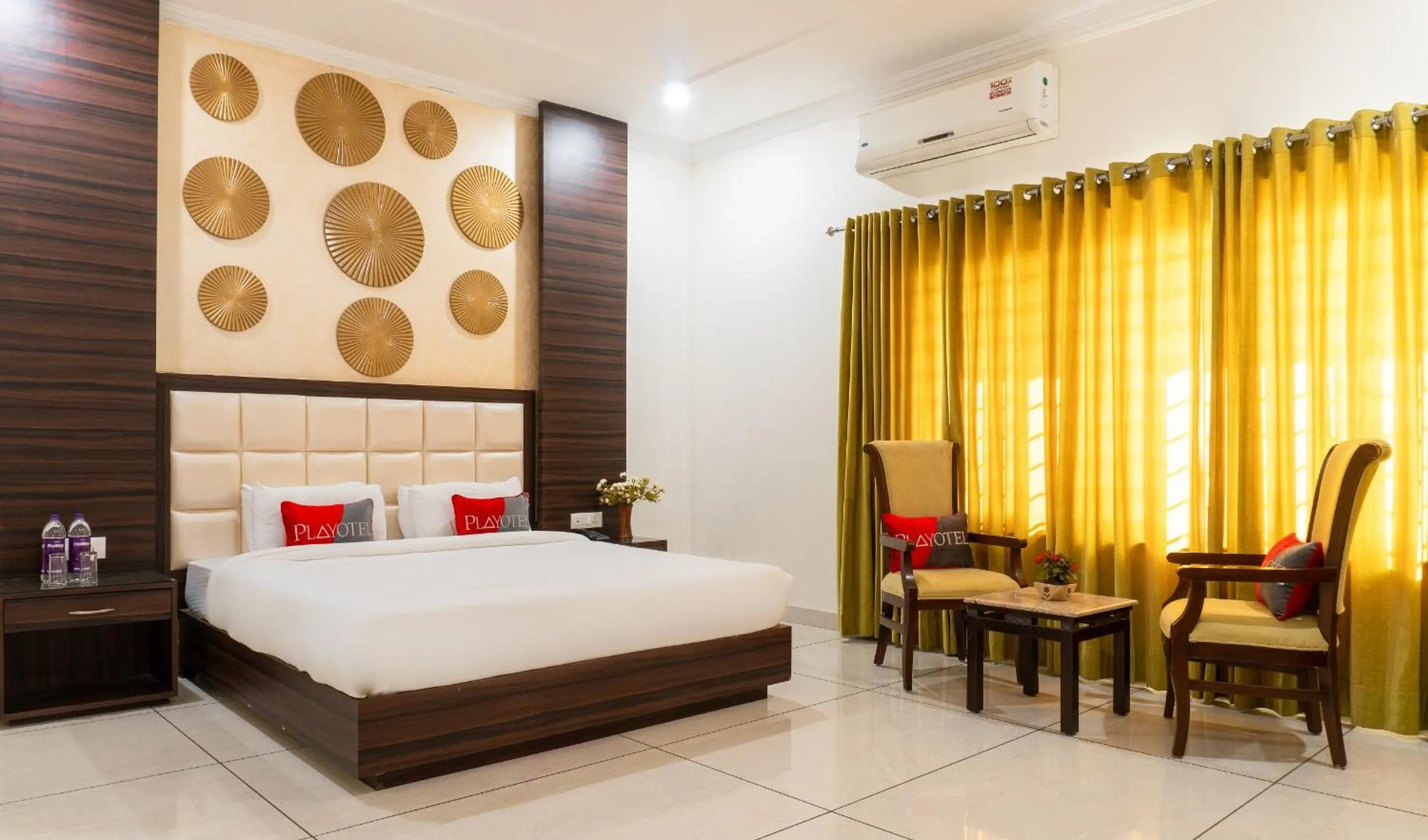 Photo of the whole room, Bed in Playotel Resort Bhopal