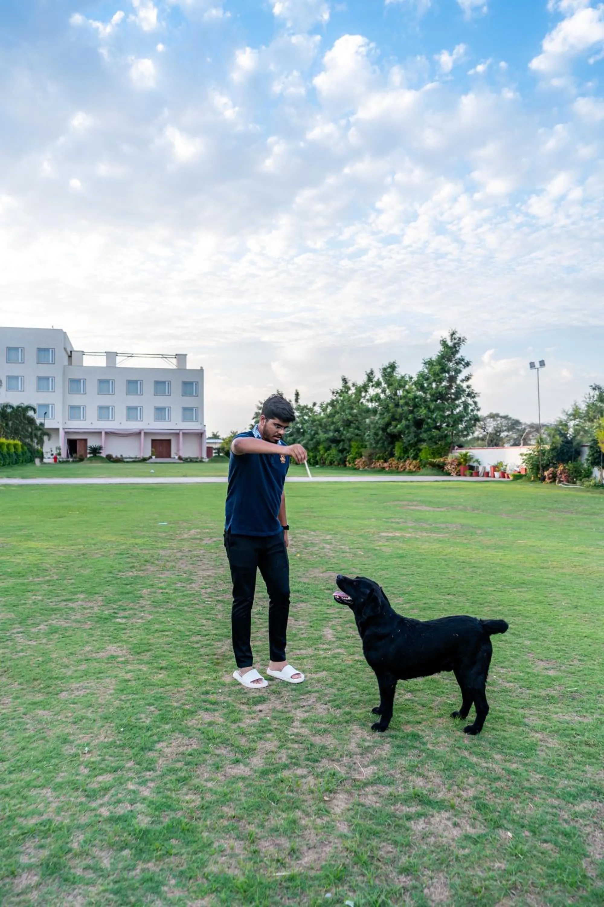 Garden view in Playotel Resort Bhopal