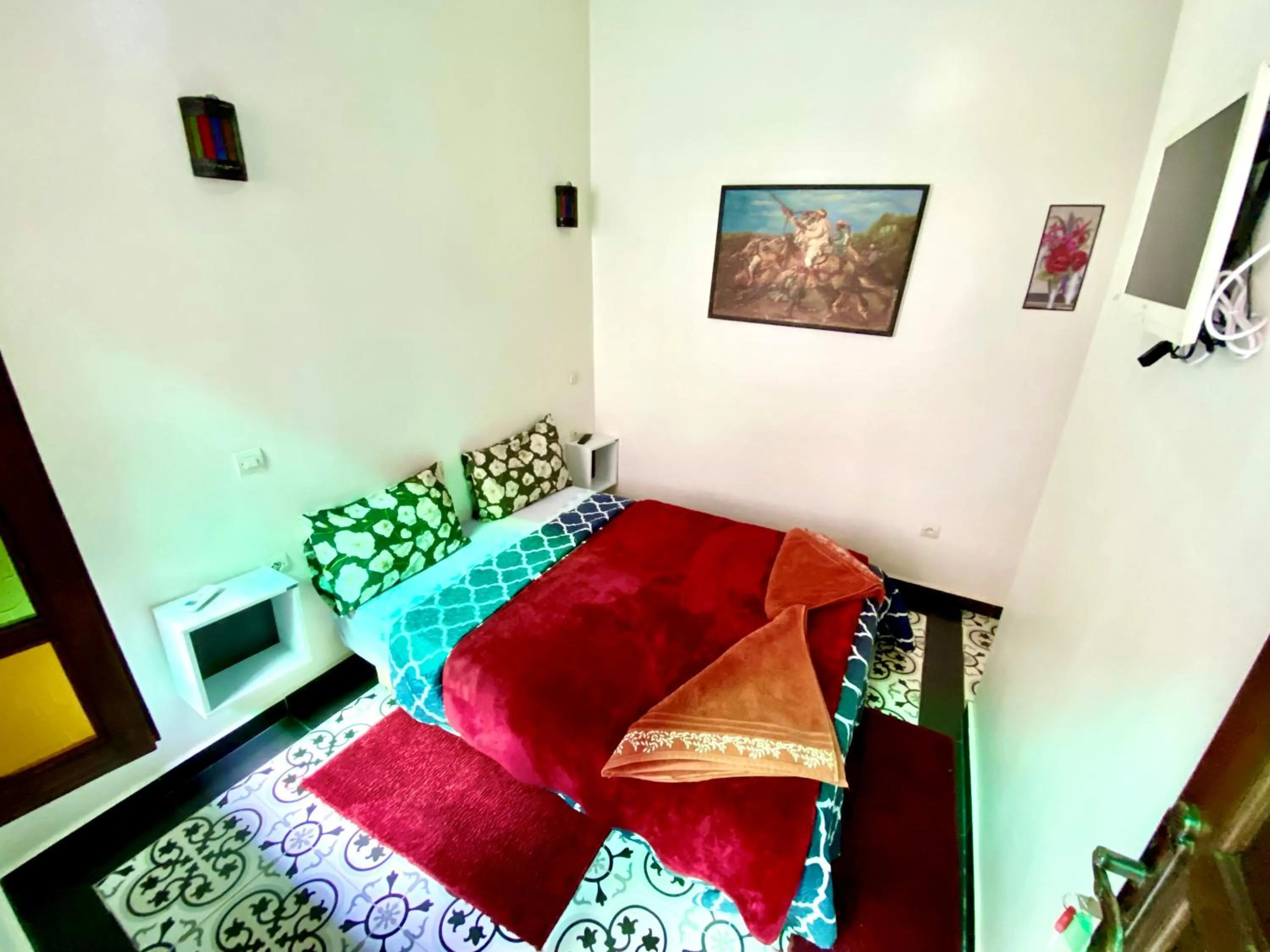 Bedroom, Bed in Riad Nouhal