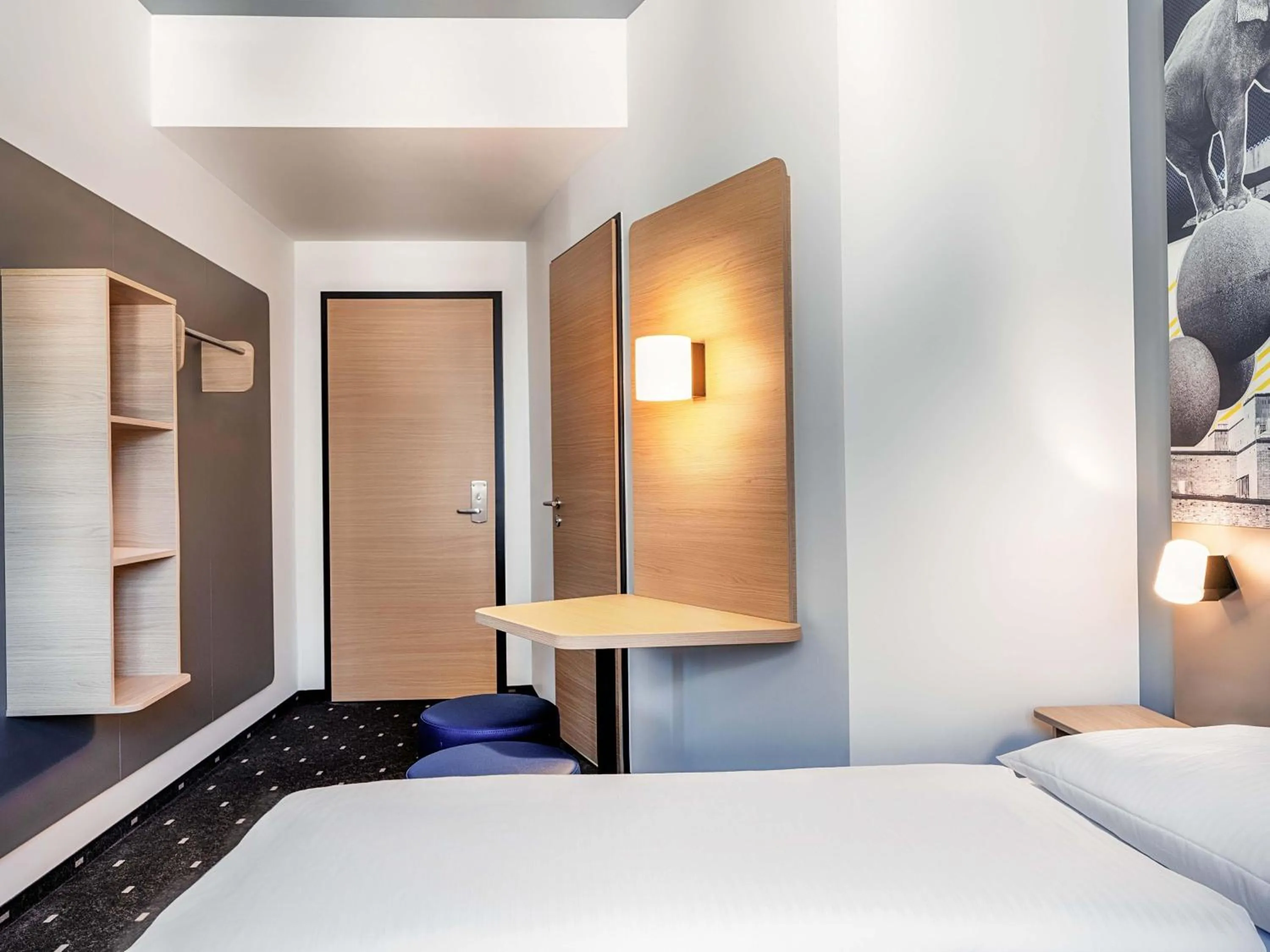 Photo of the whole room, Bed in B&B HOTEL Gießen-City