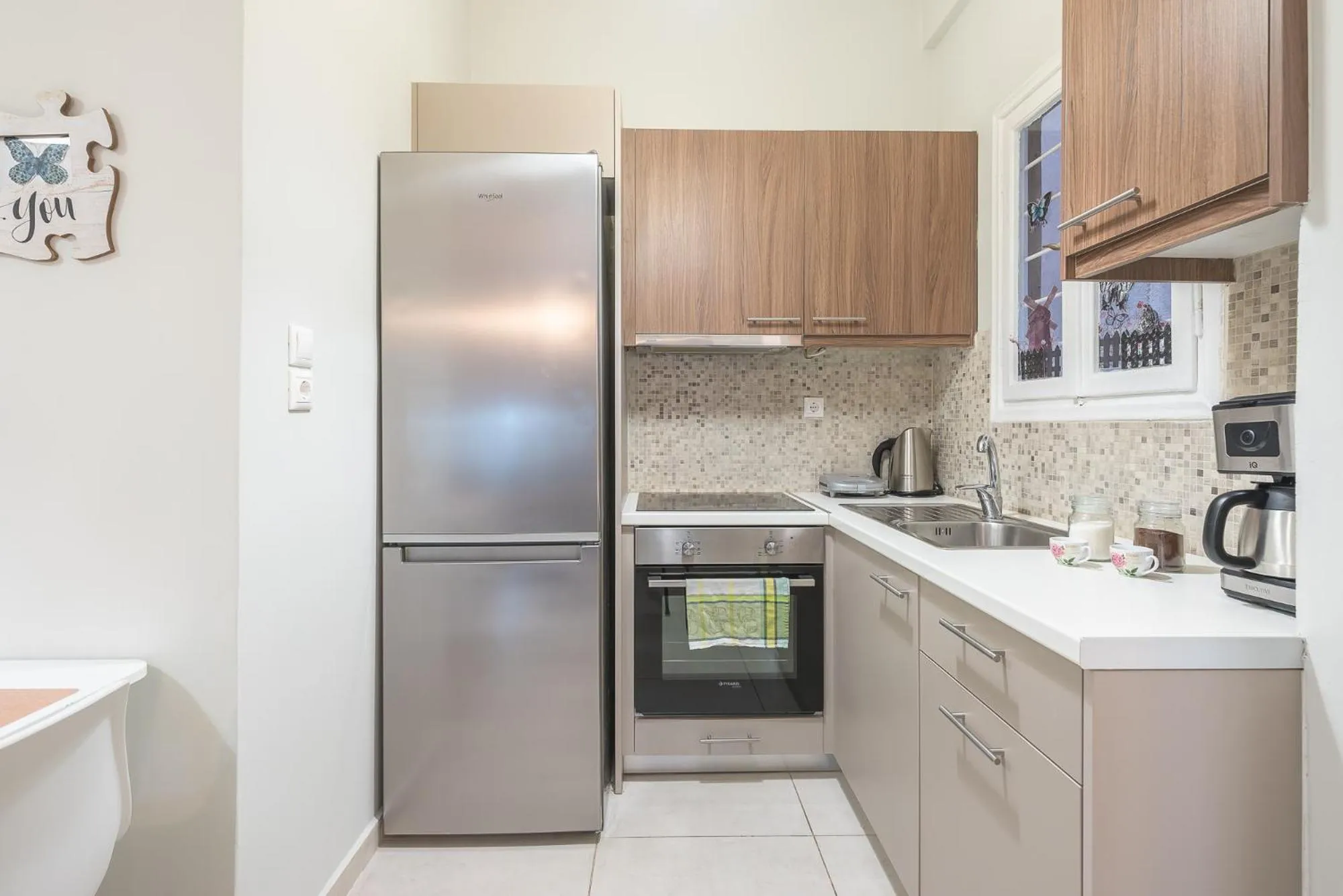 Kitchen or kitchenette in Erythros Boutique Suite By Cloudkeys