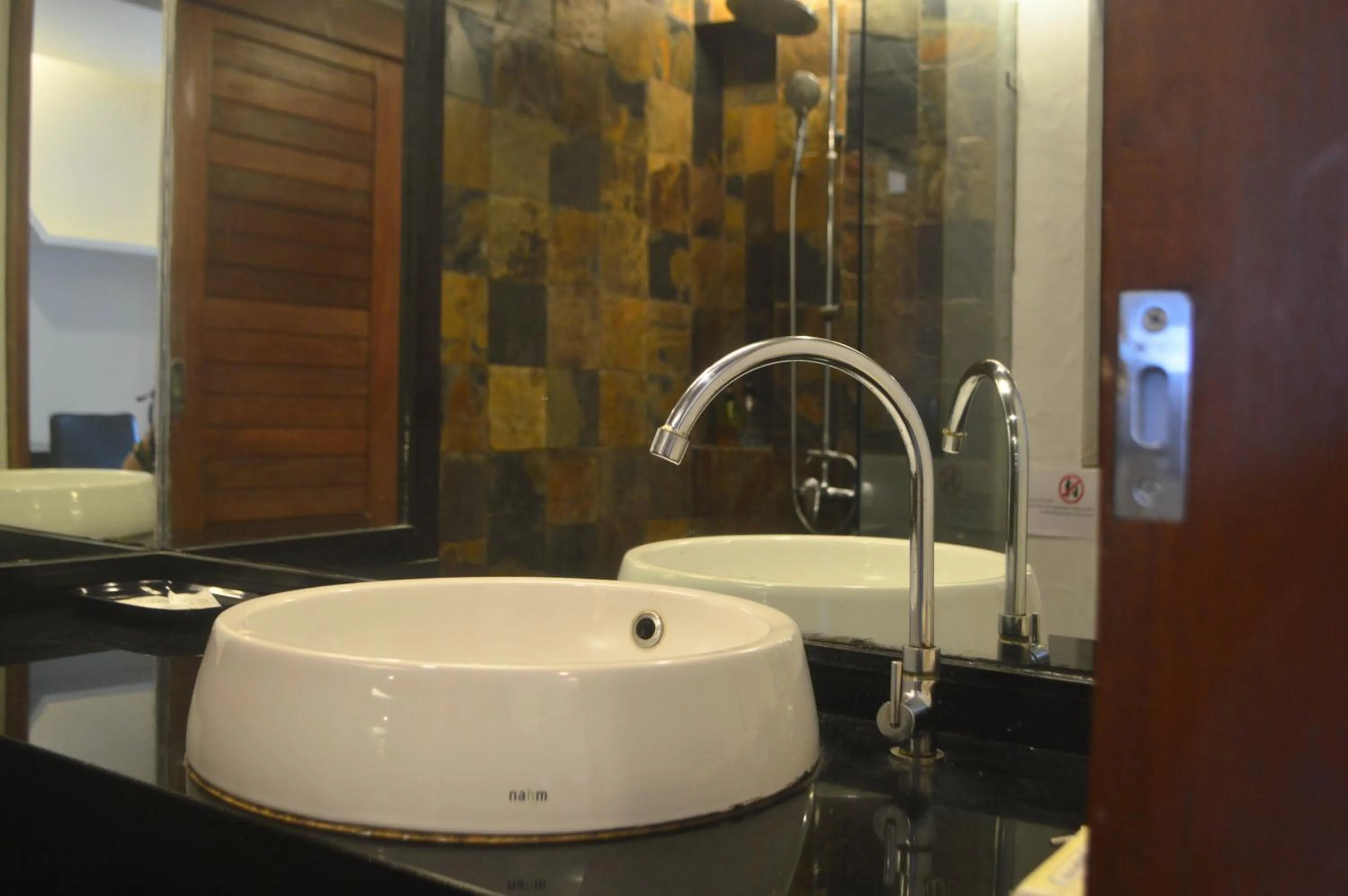 Shower in Z&Z Resort