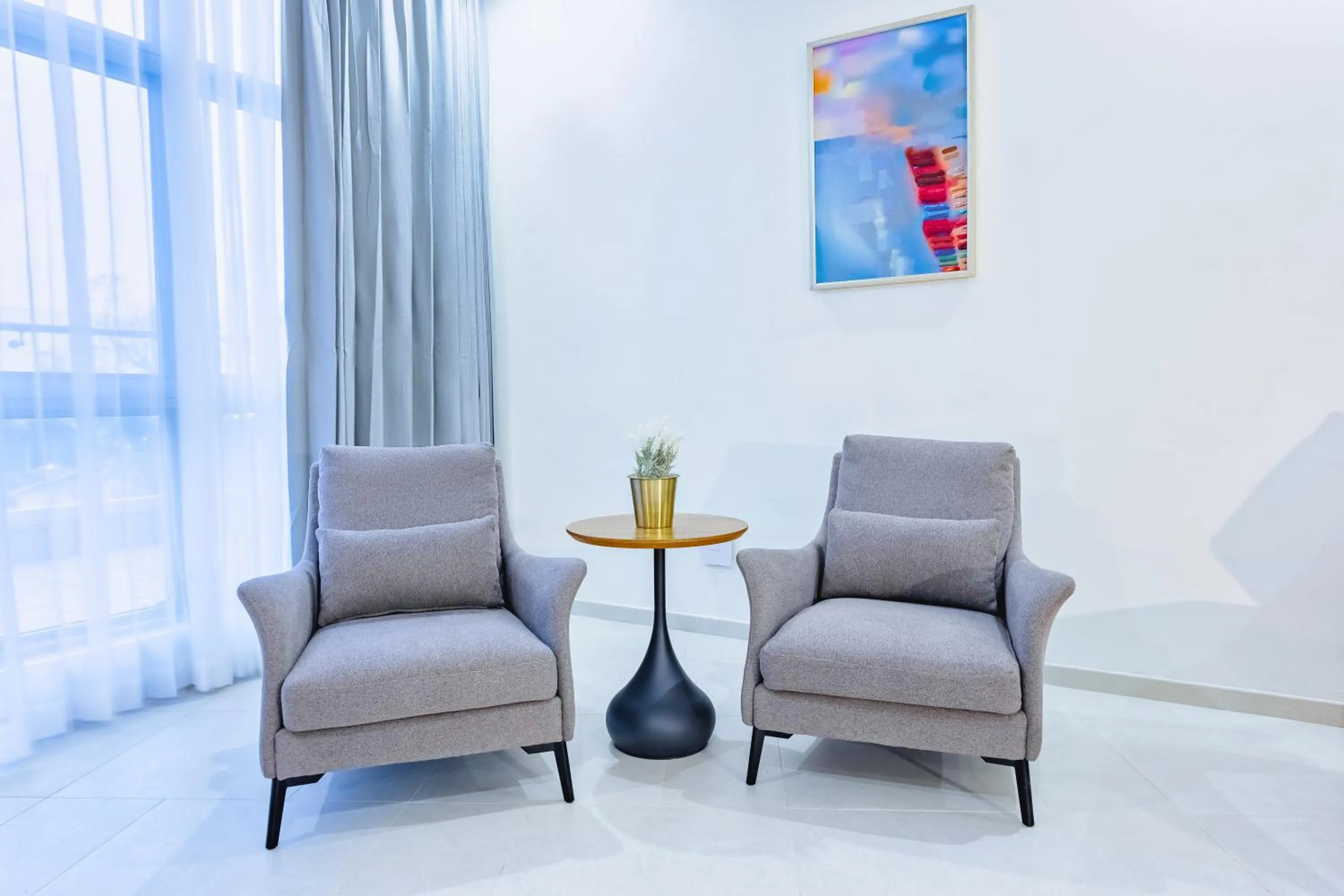 Seating area in Alisa Hotel Tema