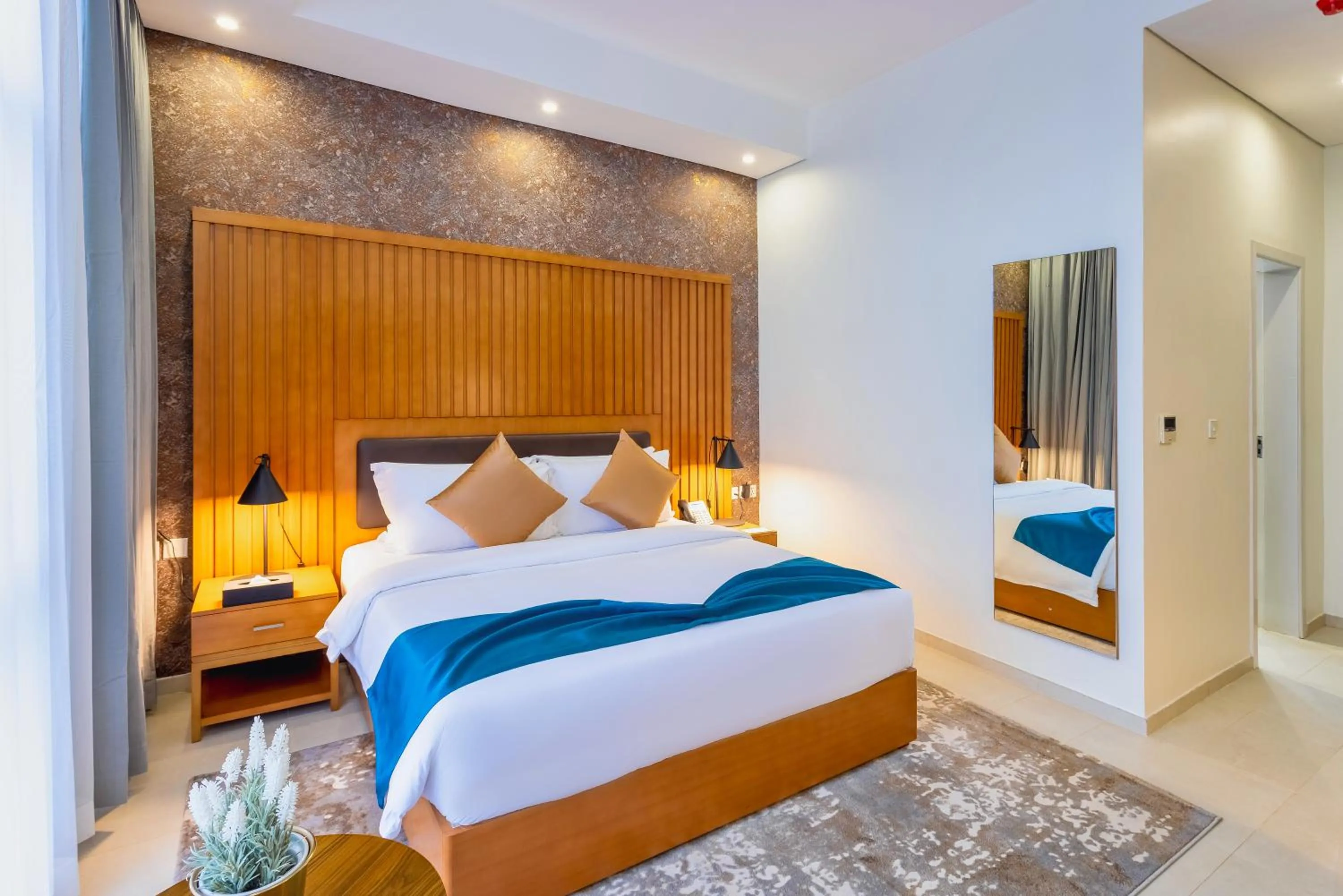 Bed in Alisa Hotel Tema