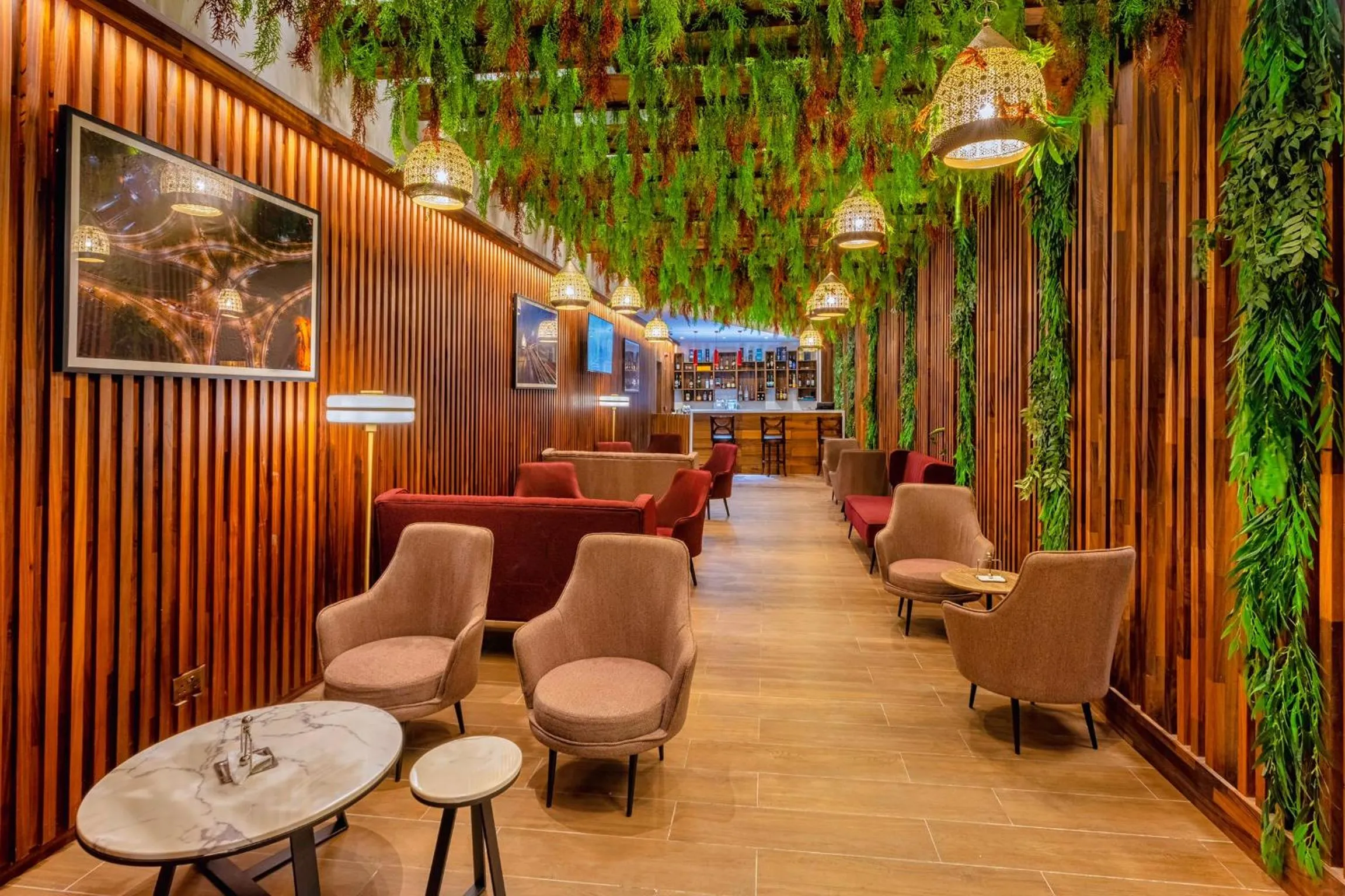 Lounge or bar in Alisa Hotel Tema