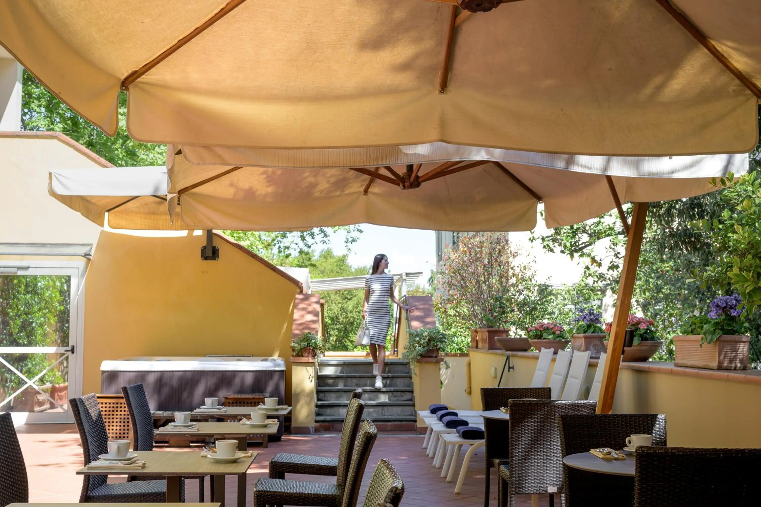 Balcony/Terrace in Hotel Ilaria