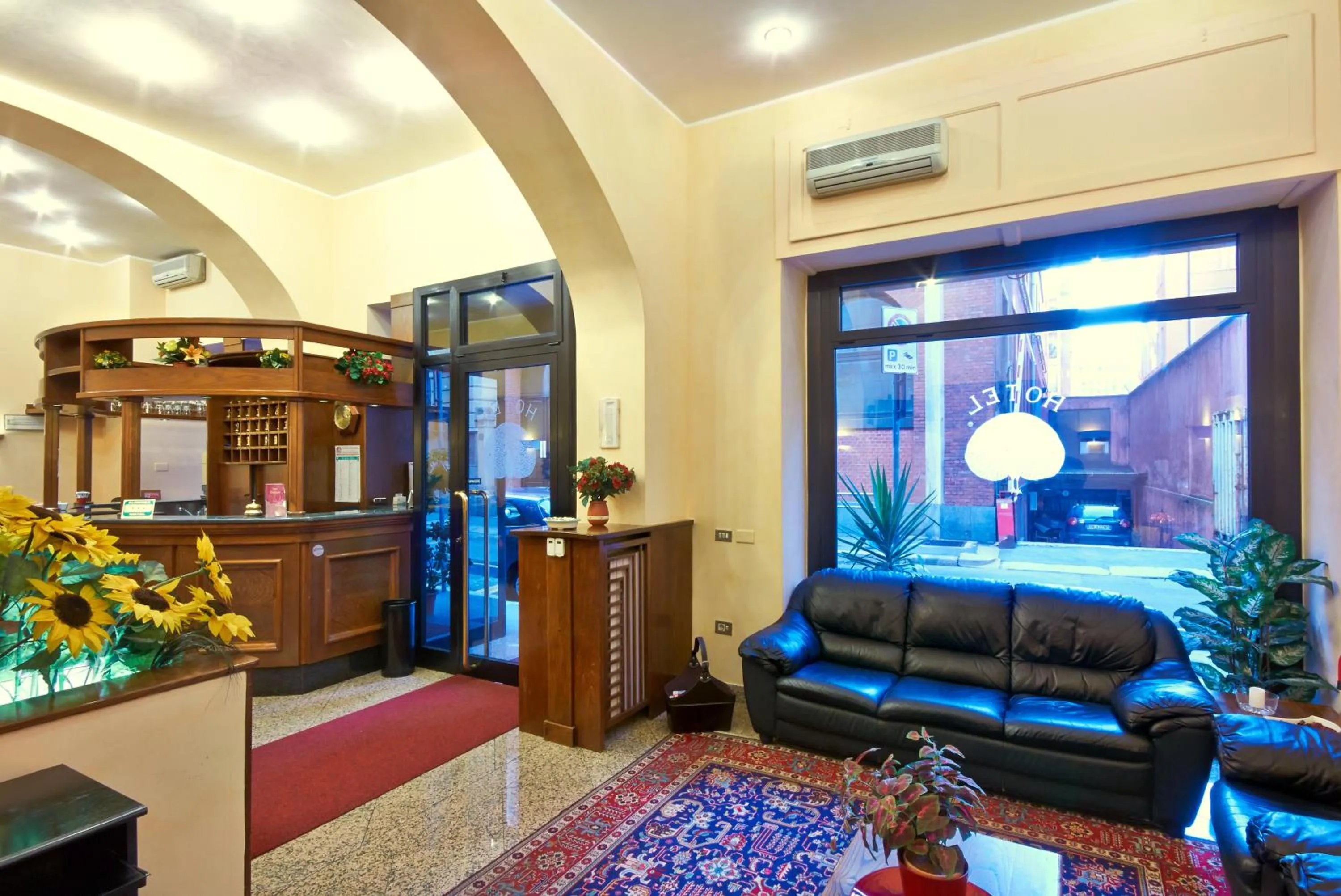 Lobby or reception in Hotel Pavone