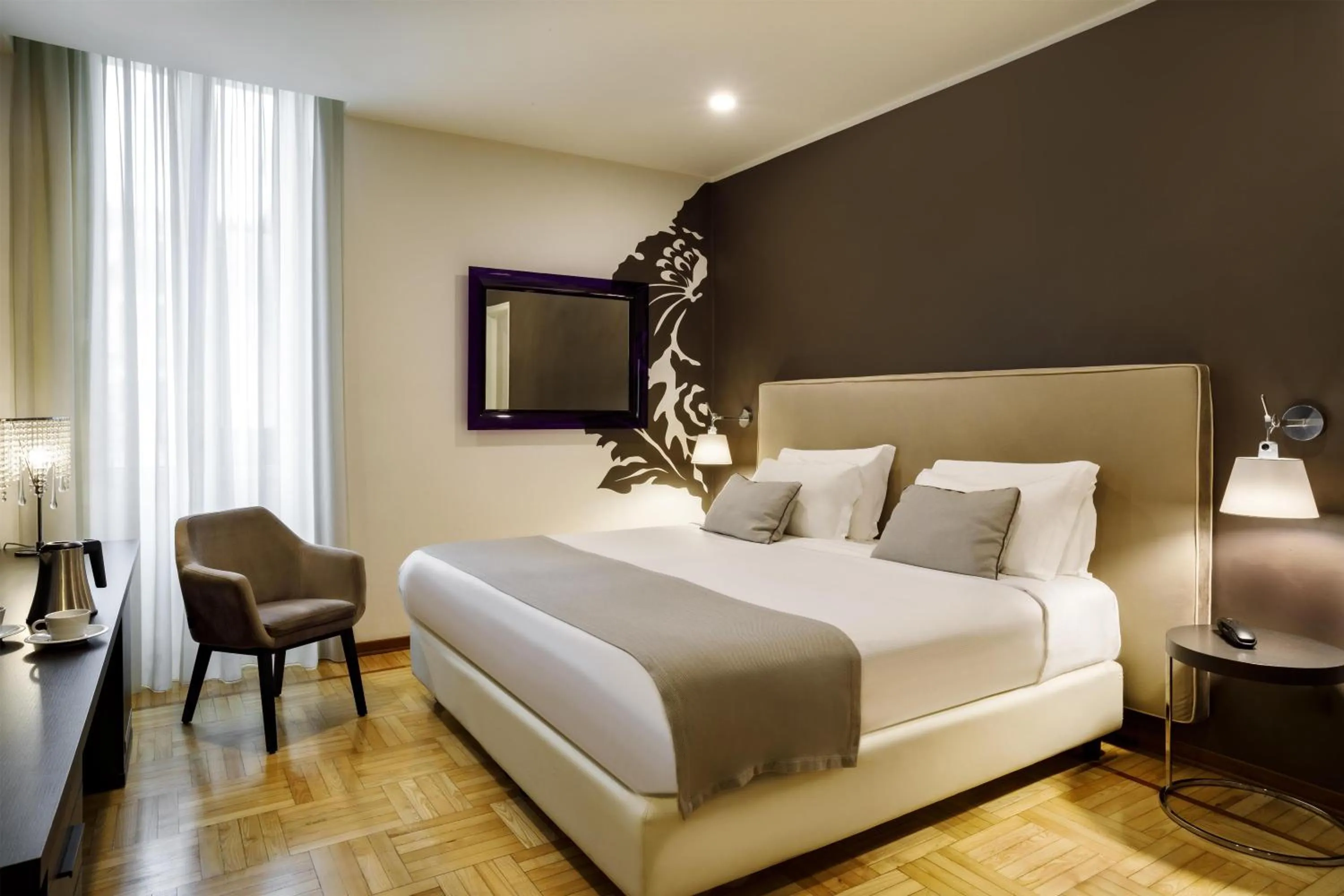 Bedroom, Bed in Best Western Plus Royal Superga Hotel