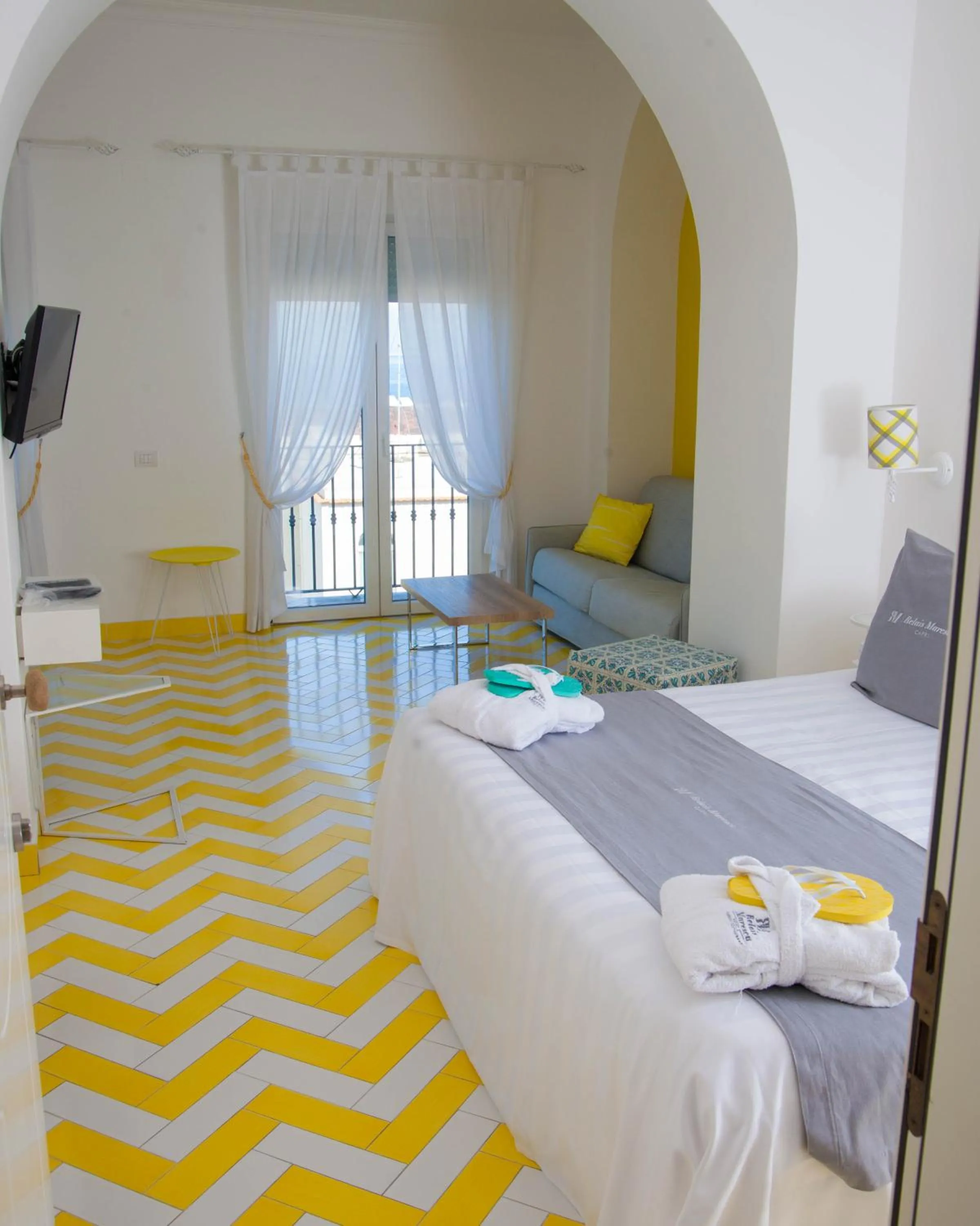 Photo of the whole room, Bed in Relais Maresca Luxury Small Hotel & Terrace Restaurant