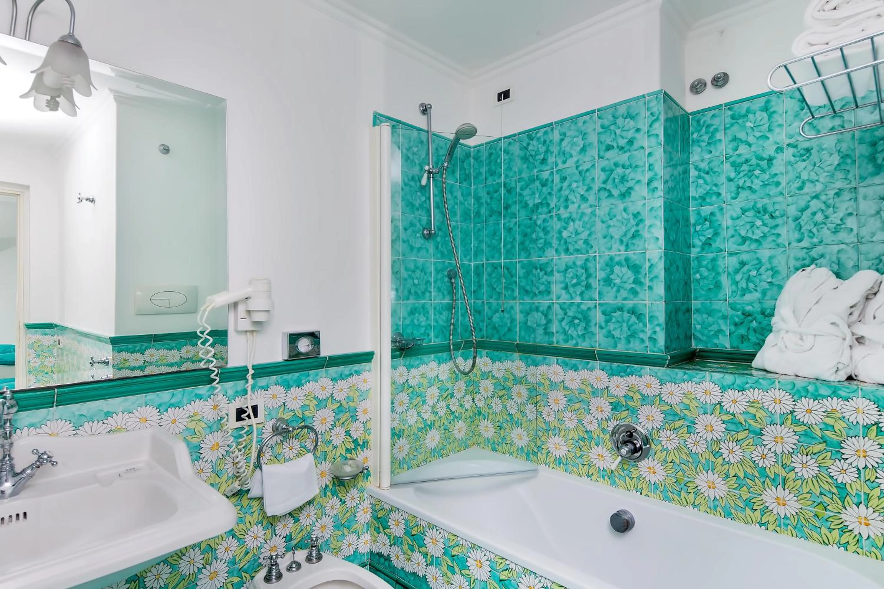 Bathroom in Relais Maresca Luxury Small Hotel & Terrace Restaurant