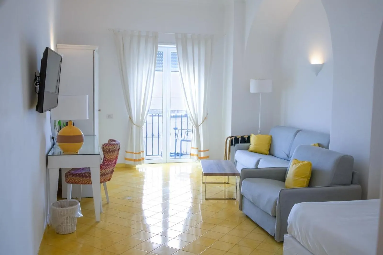 Bedroom in Relais Maresca Luxury Small Hotel & Terrace Restaurant