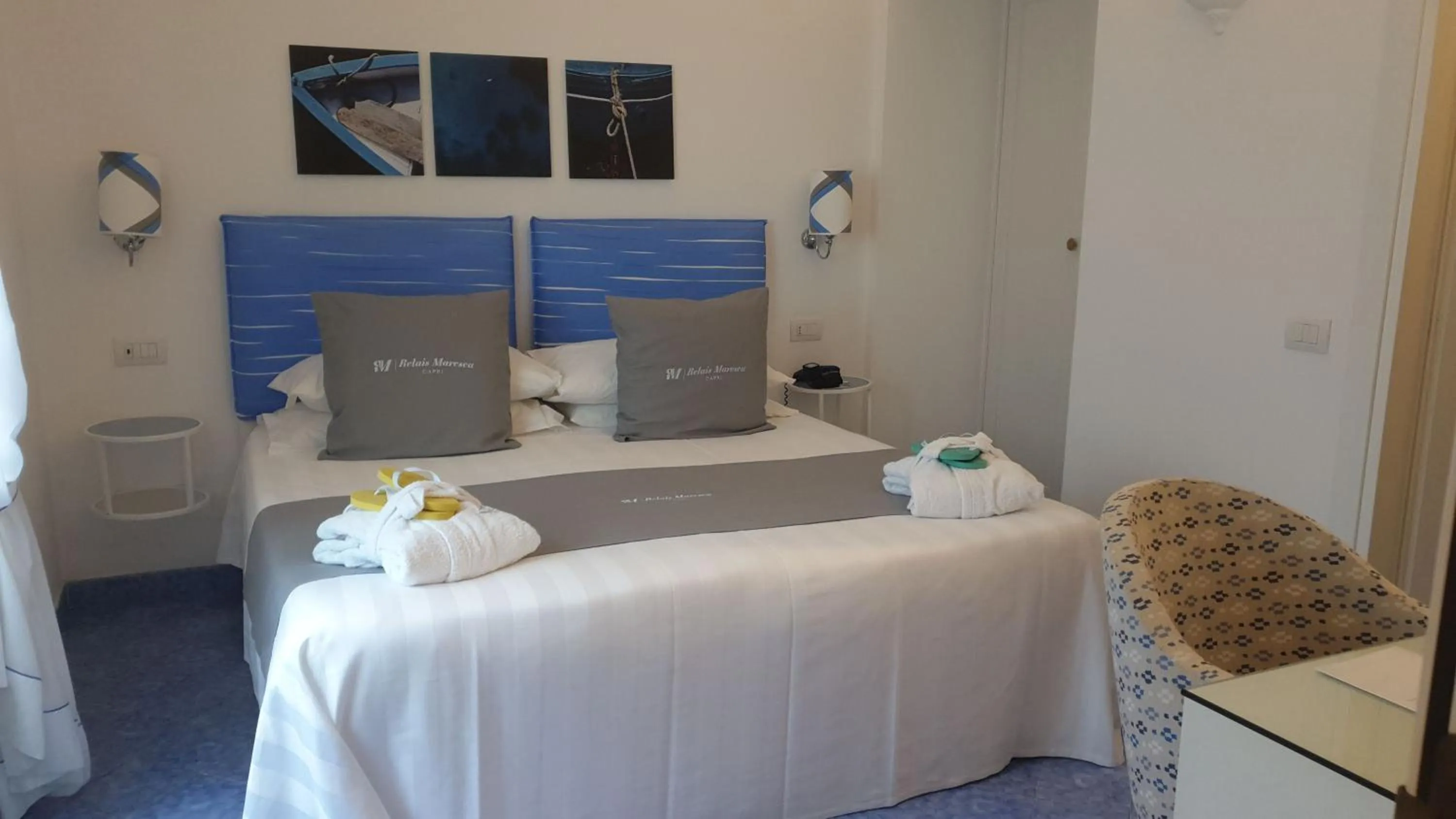 Photo of the whole room, Bed in Relais Maresca Luxury Small Hotel & Terrace Restaurant