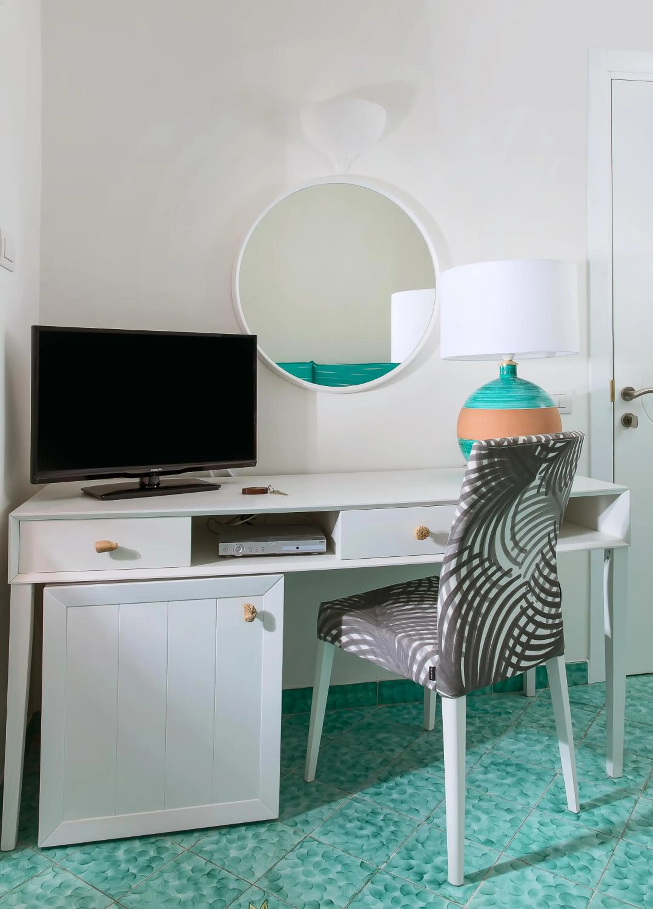 Decorative detail in Relais Maresca Luxury Small Hotel & Terrace Restaurant