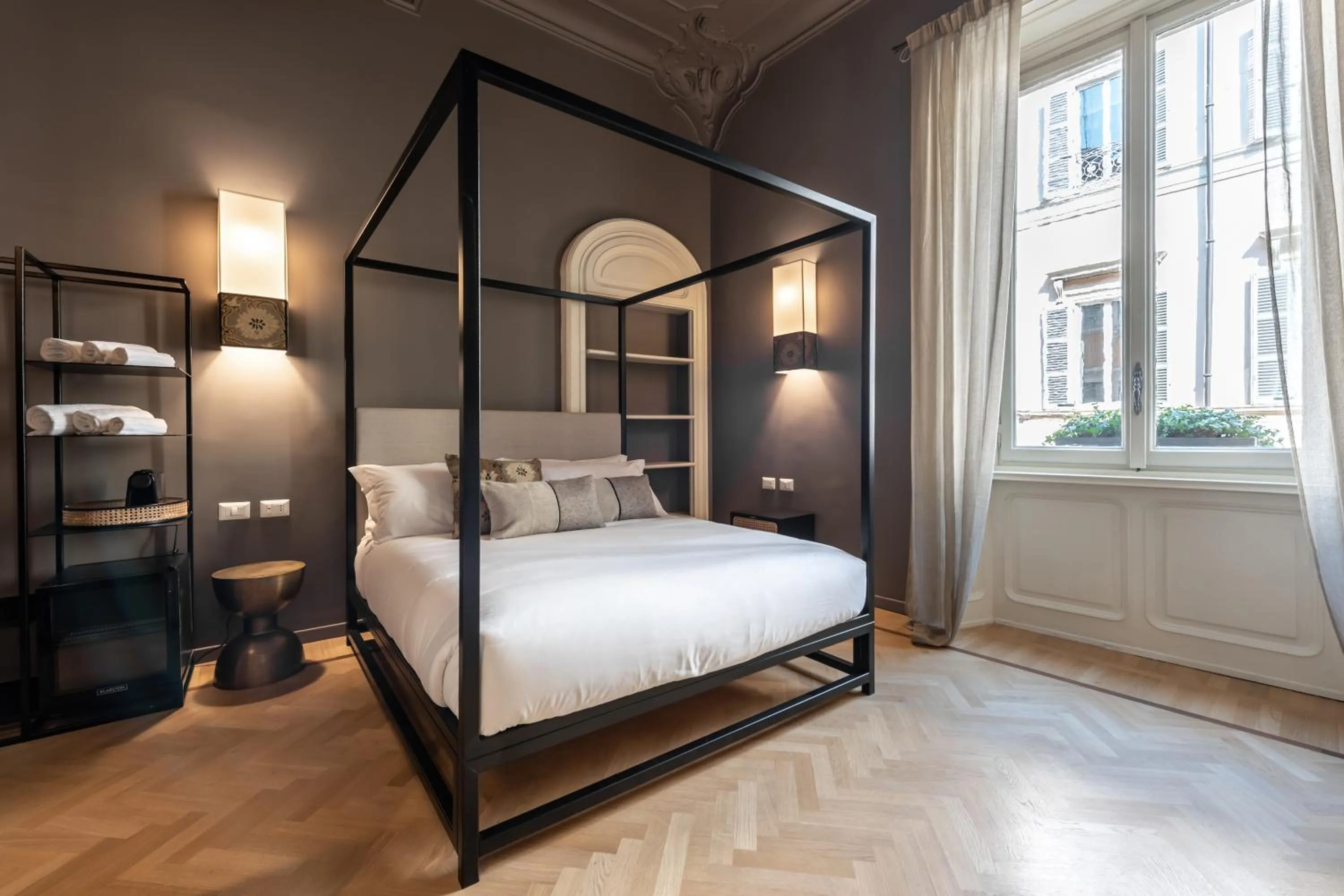 Bedroom, Bed in The Couper Sant'Andrea