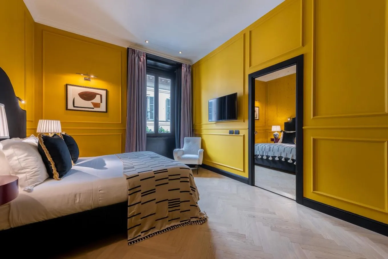 Photo of the whole room, Bed in The Couper Sant'Andrea