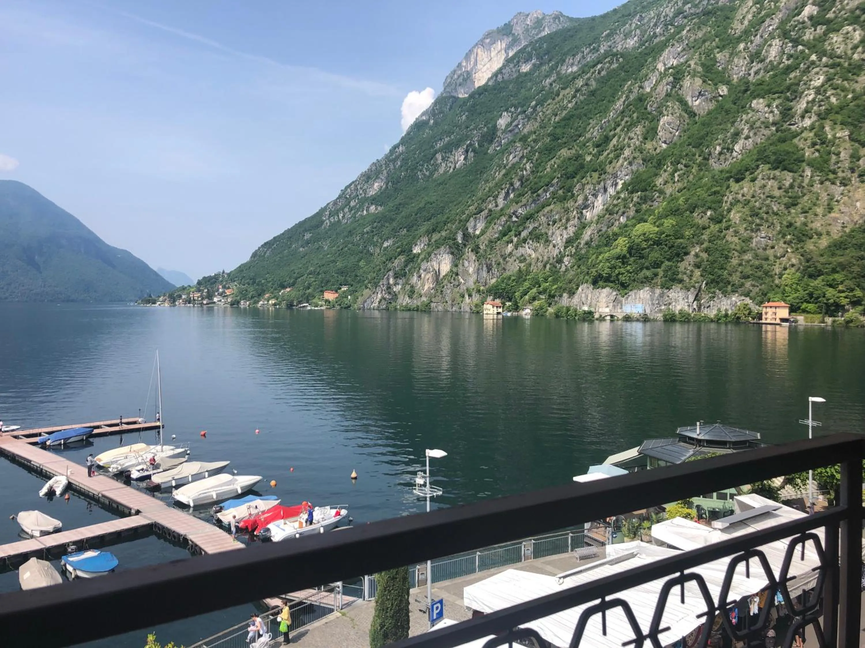 Lake view in Hotel Europa