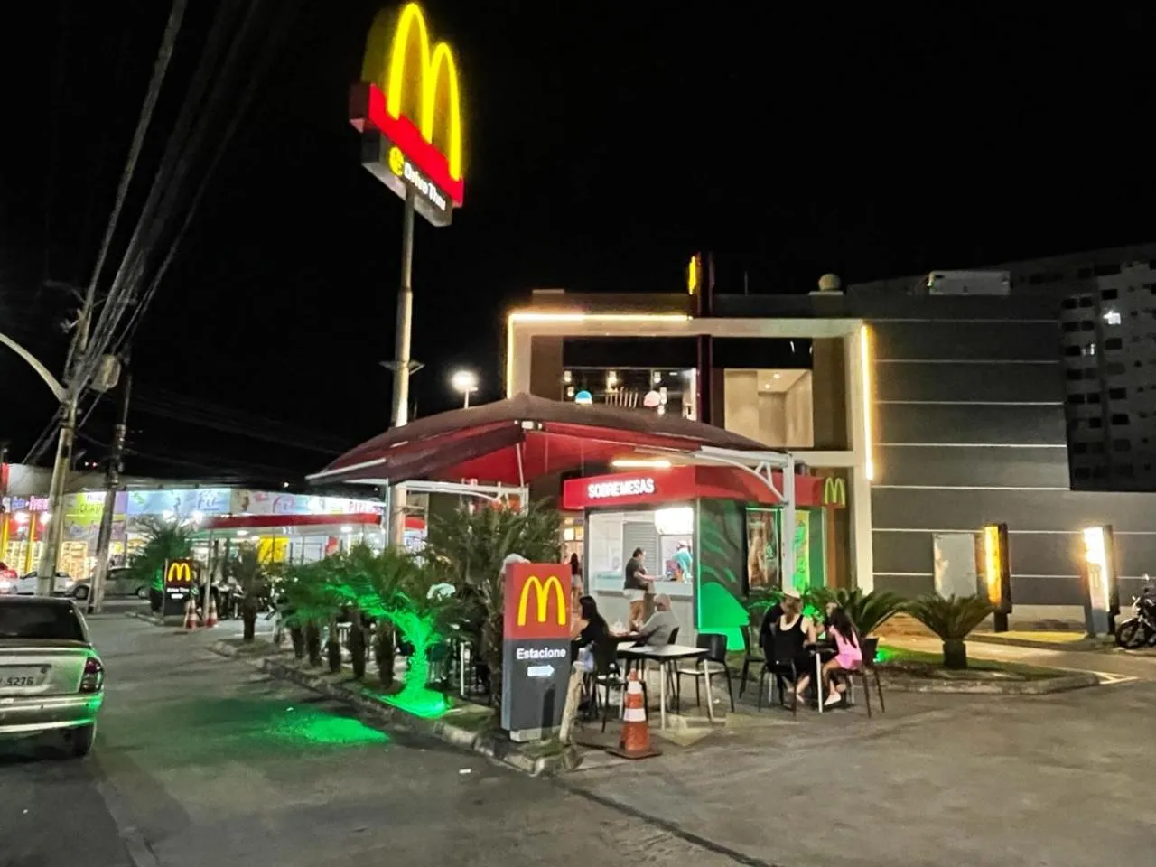 Quiet street view in Araras Apart Service I