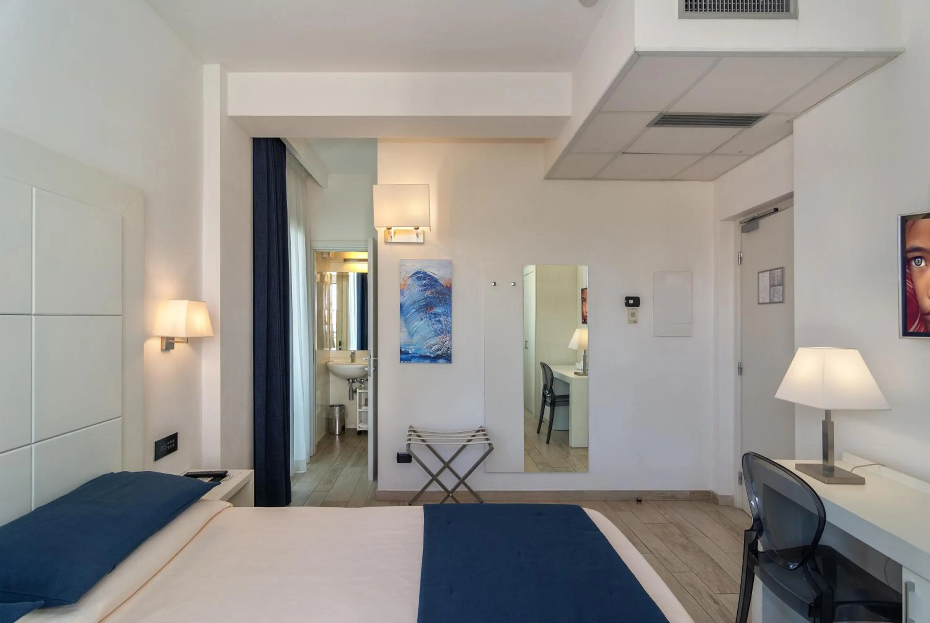 Bed in Hotel Central Park