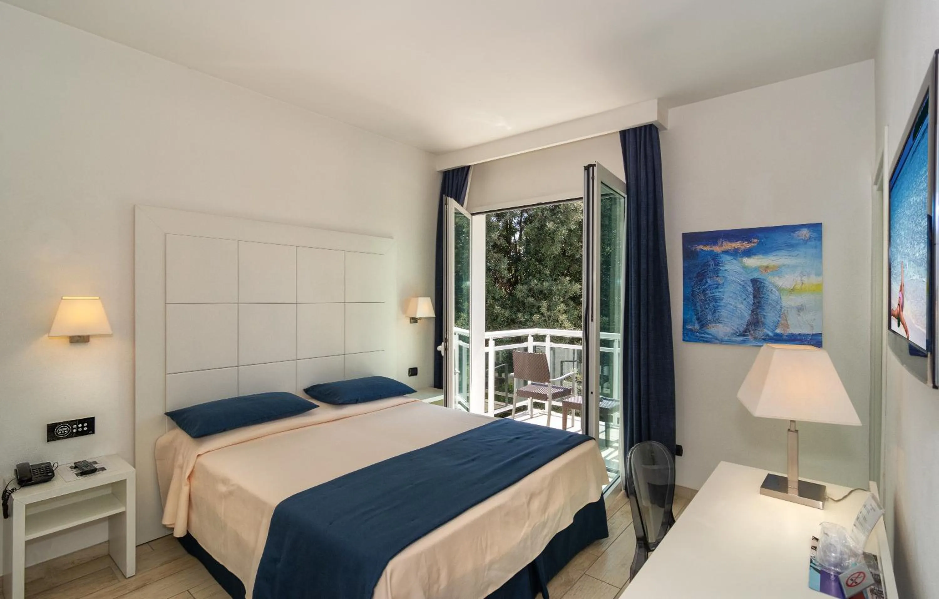 Bed in Hotel Central Park