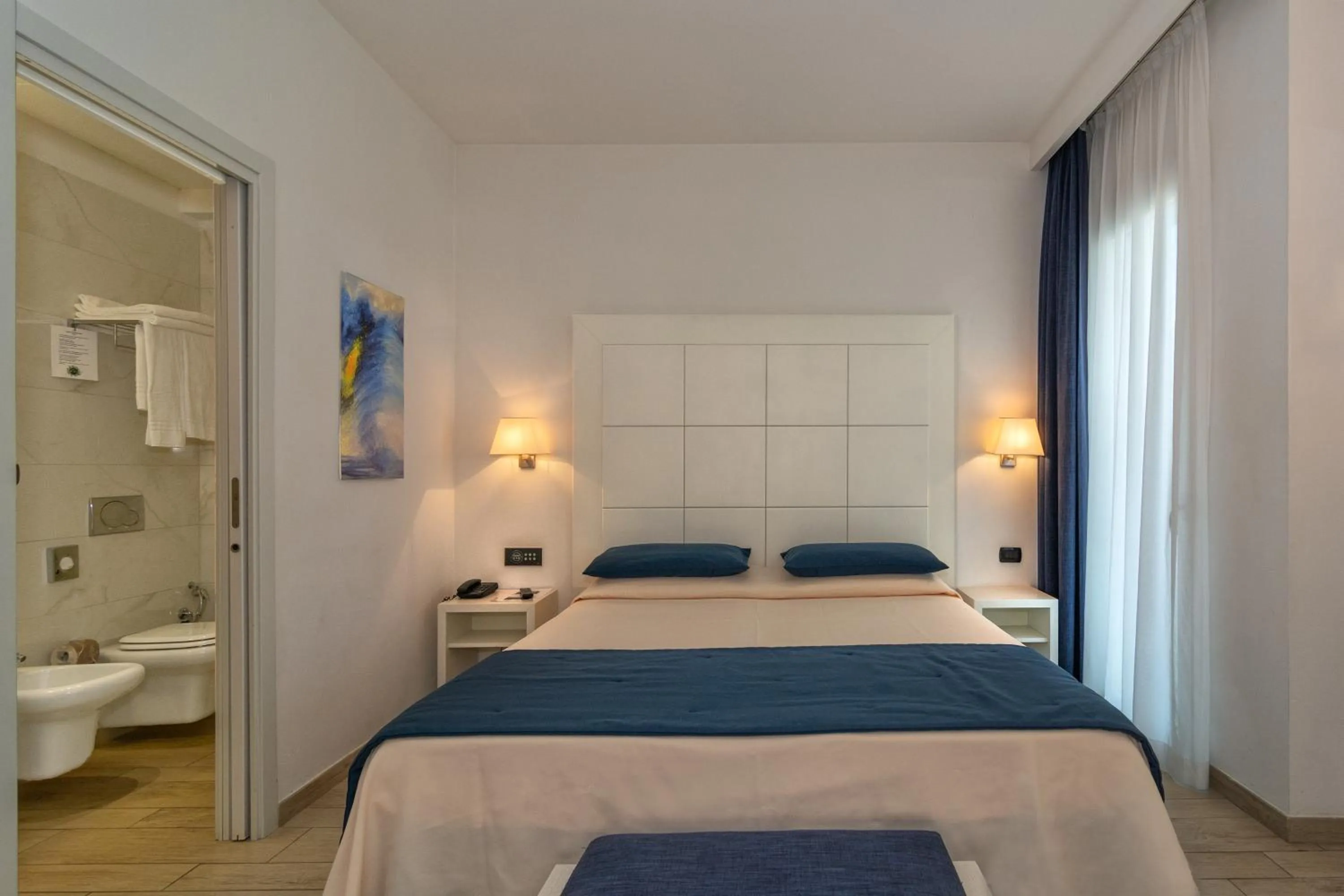 Bed in Hotel Central Park