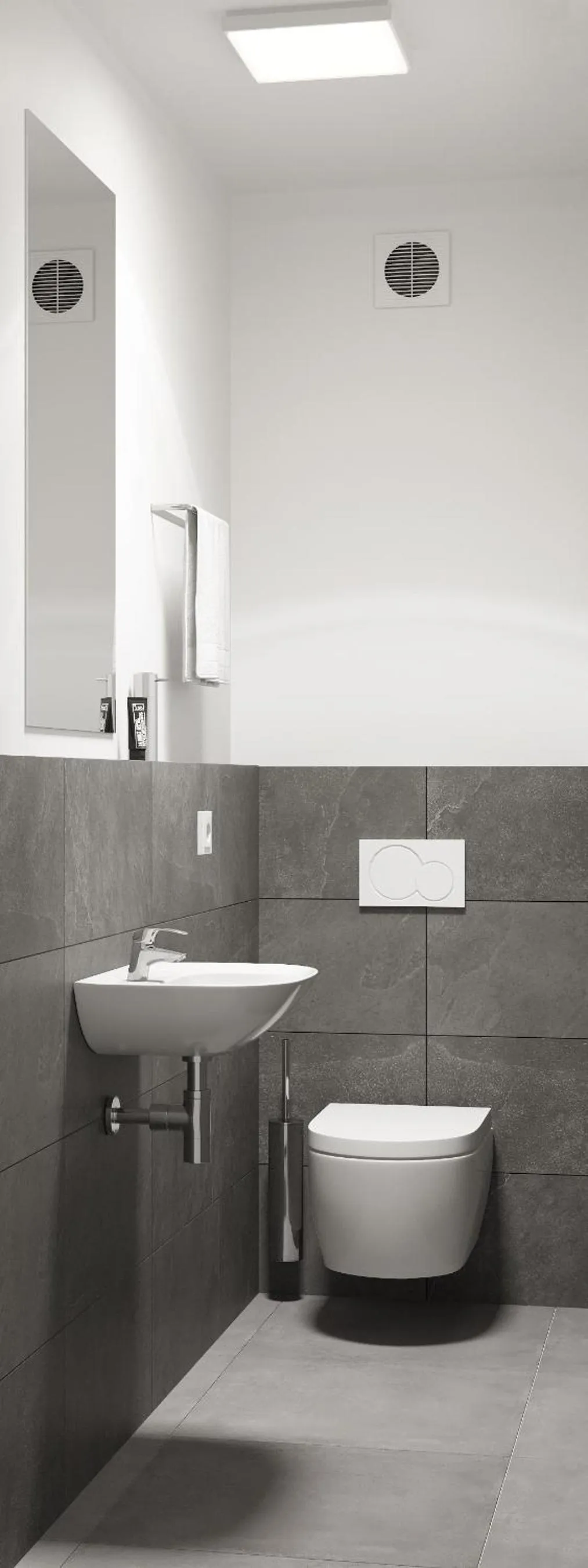 Bathroom in The Residences - Apartments Frankfurt