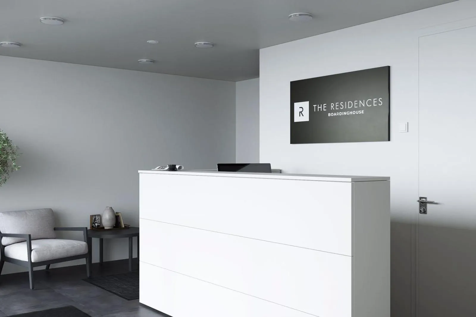 Lobby or reception in The Residences - Apartments Frankfurt