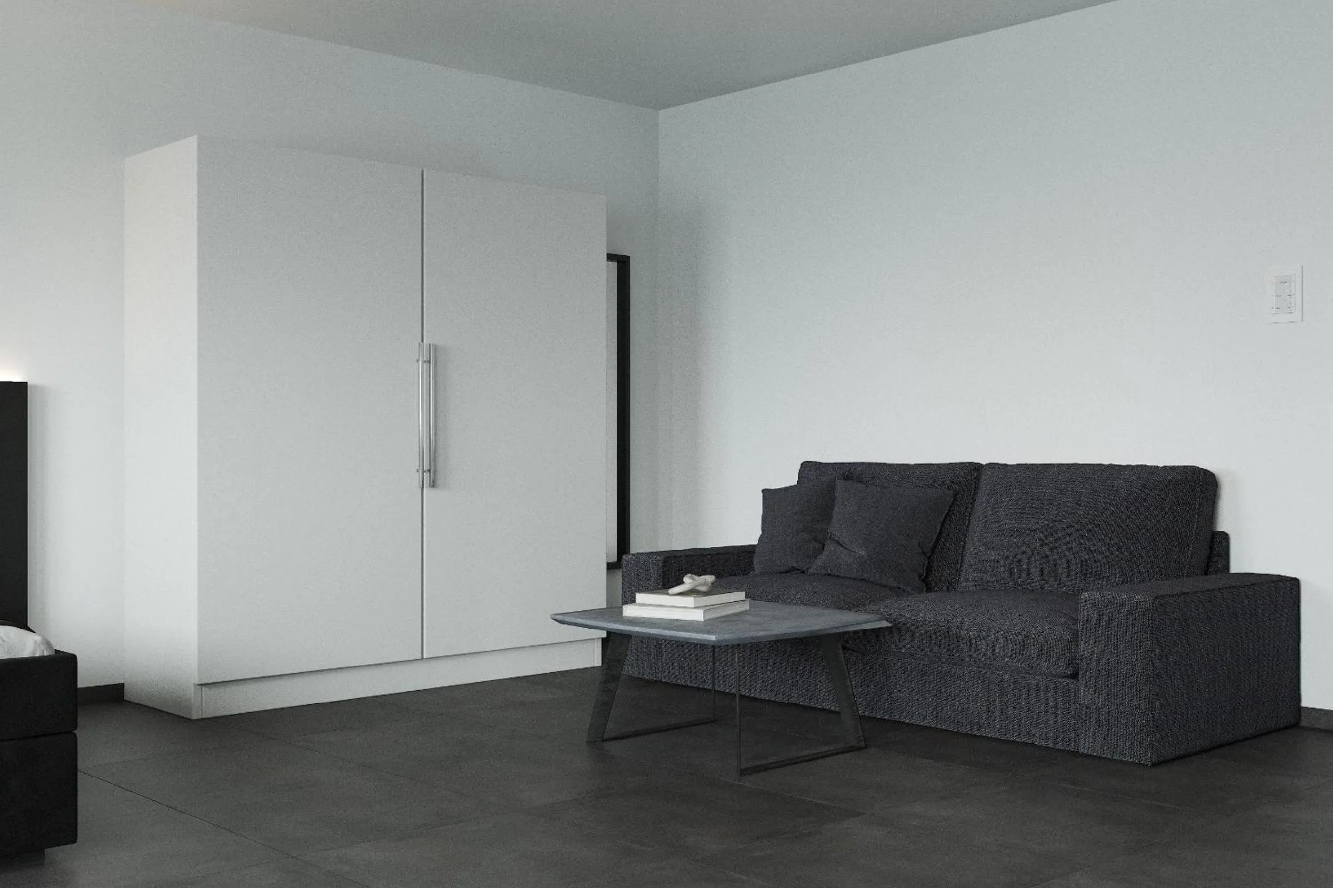 Living room in The Residences - Apartments Frankfurt