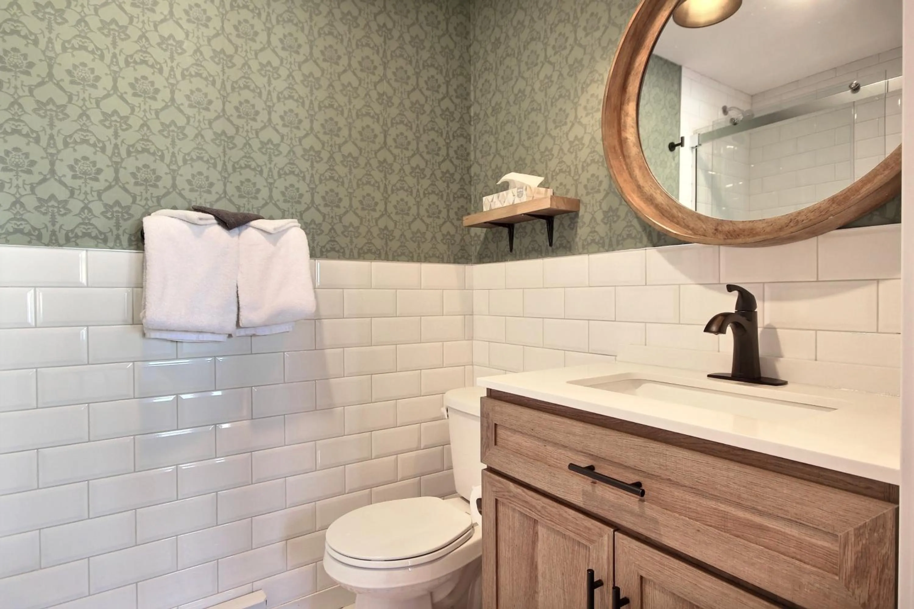 Toilet in North House - Unique and Sunny Top Floor Old Quebec Gem