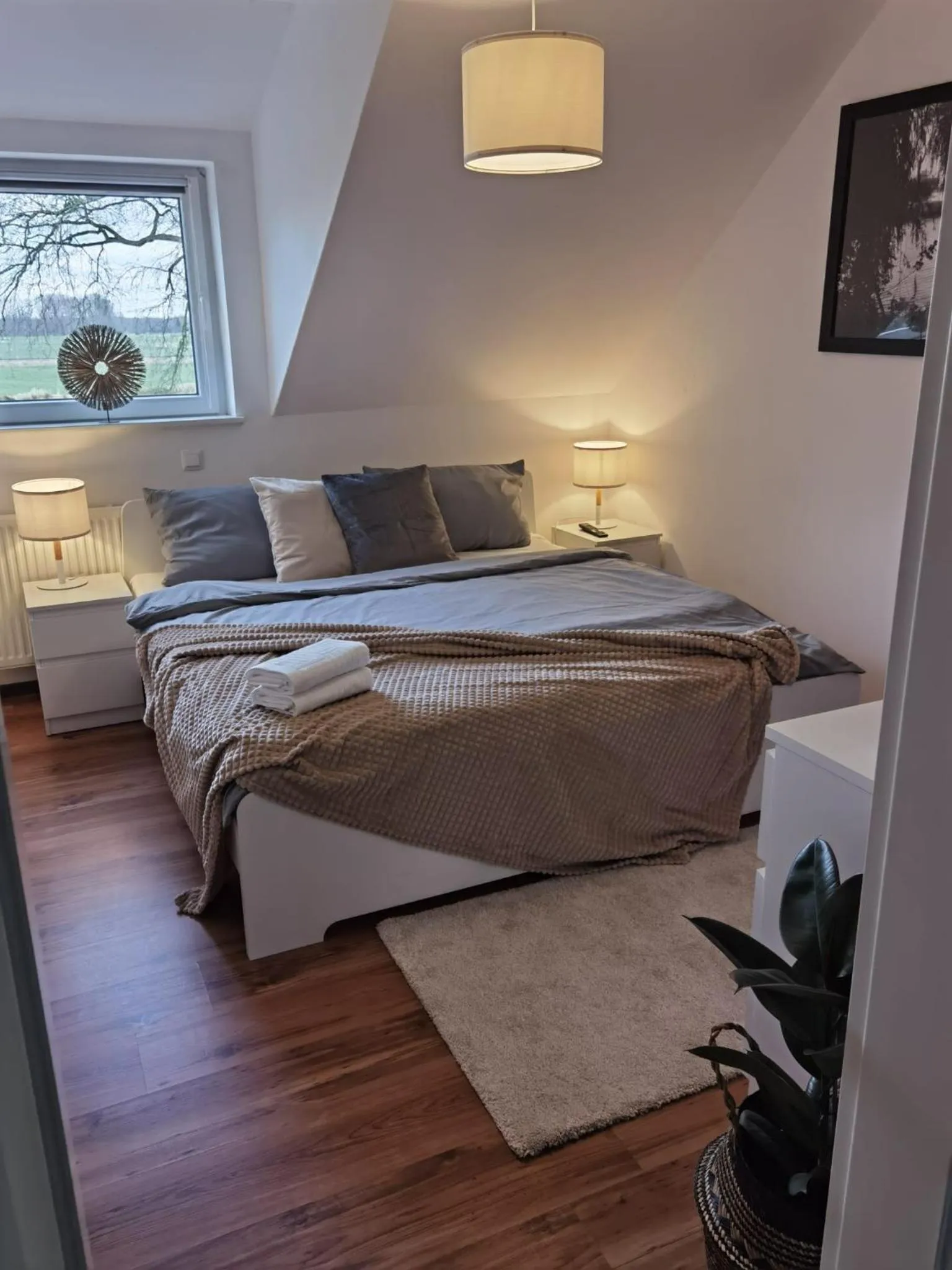 Bed in Stedinger Landhotel & Café