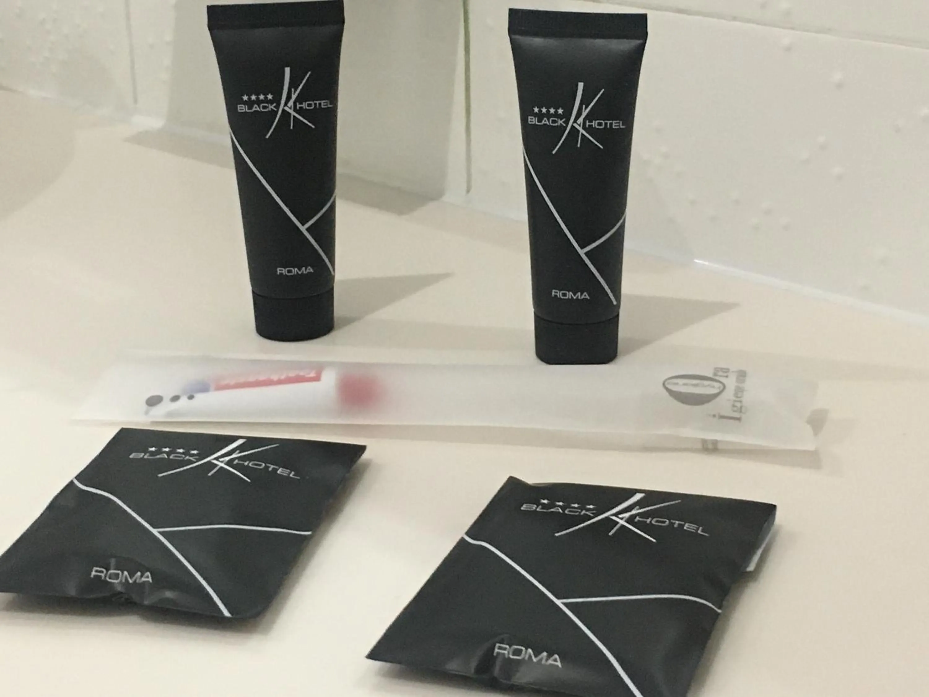 Bathroom in Black Hotel