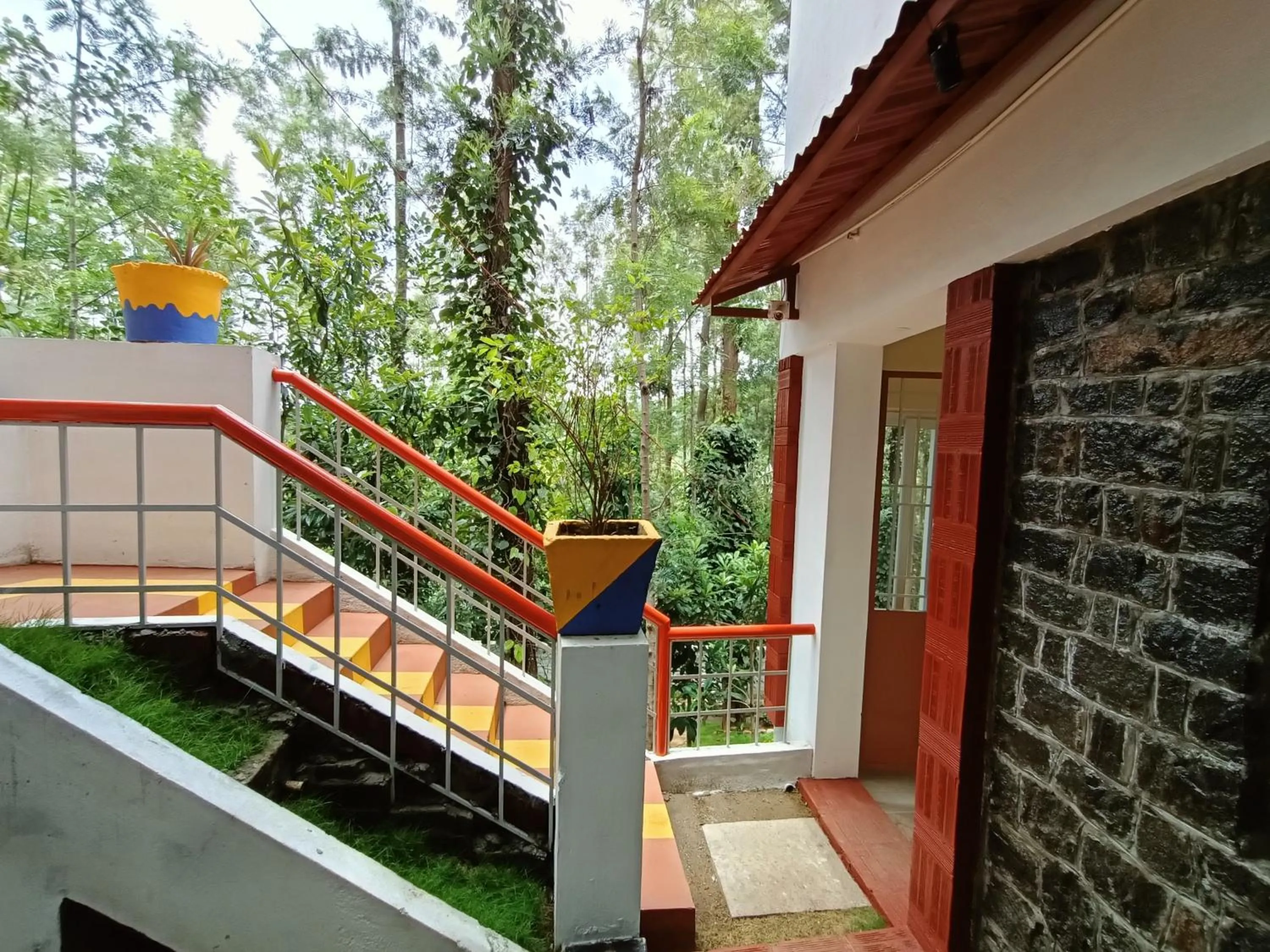 Balcony/Terrace in Bhavan Resorts