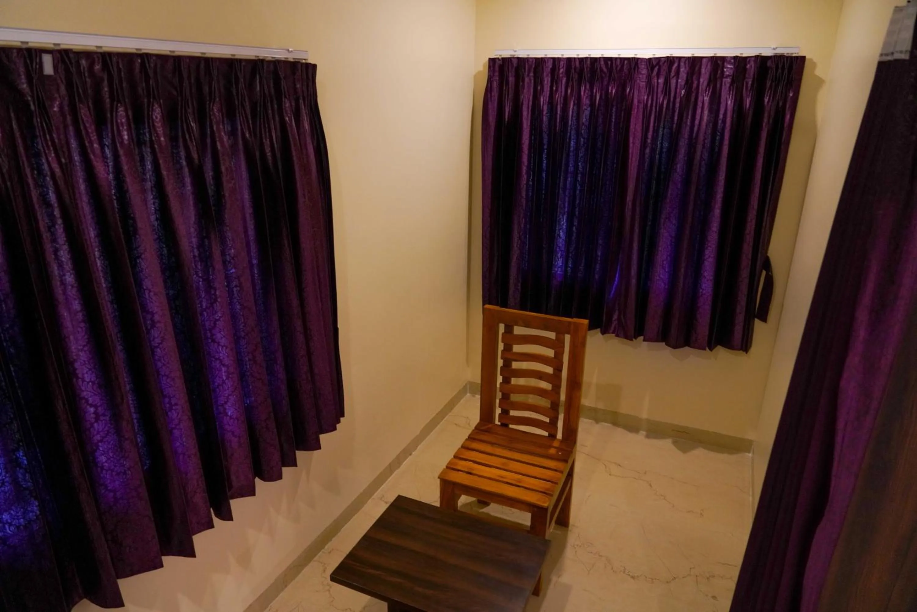 Seating area in Bhavan Resorts