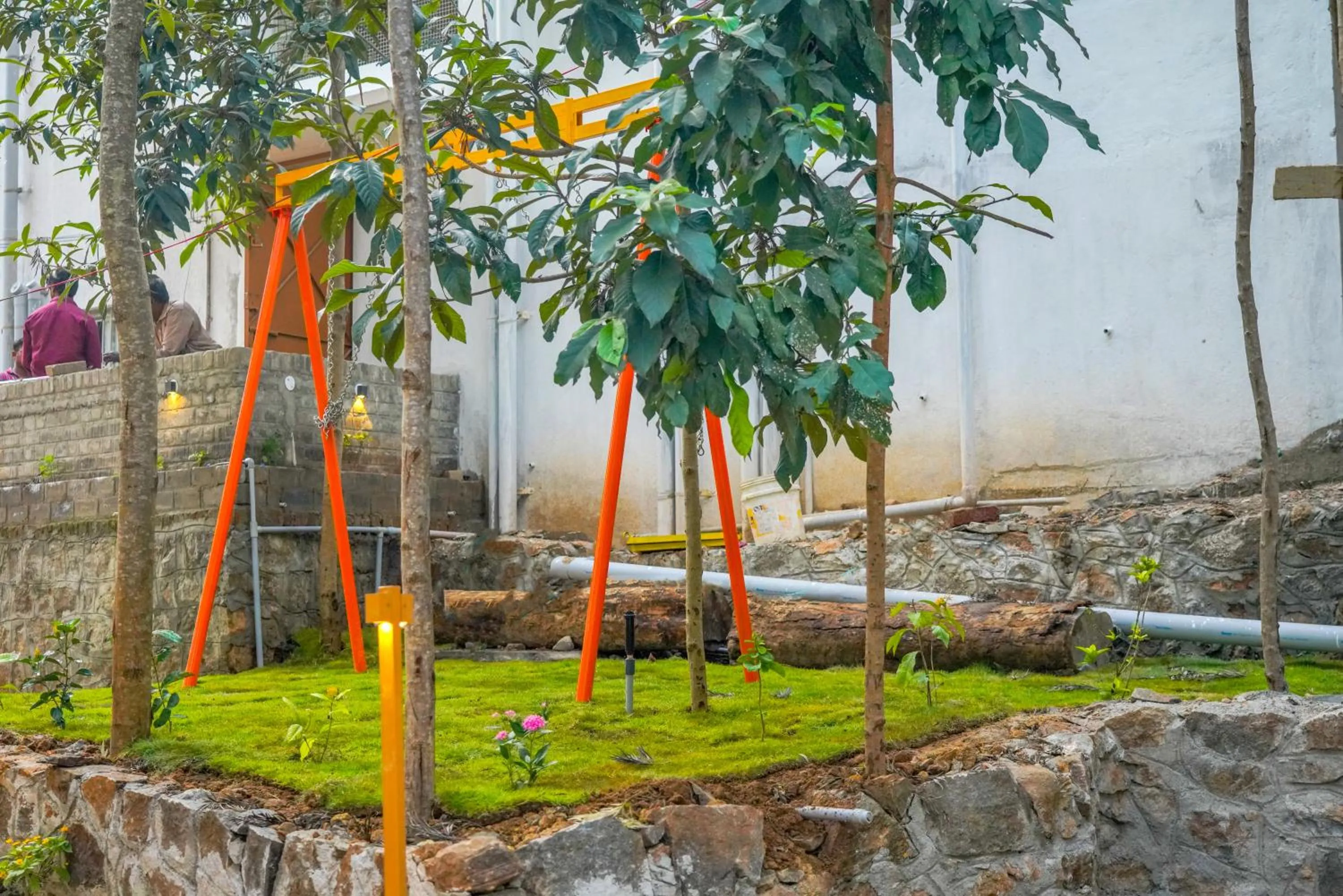 Children play ground in Bhavan Resorts