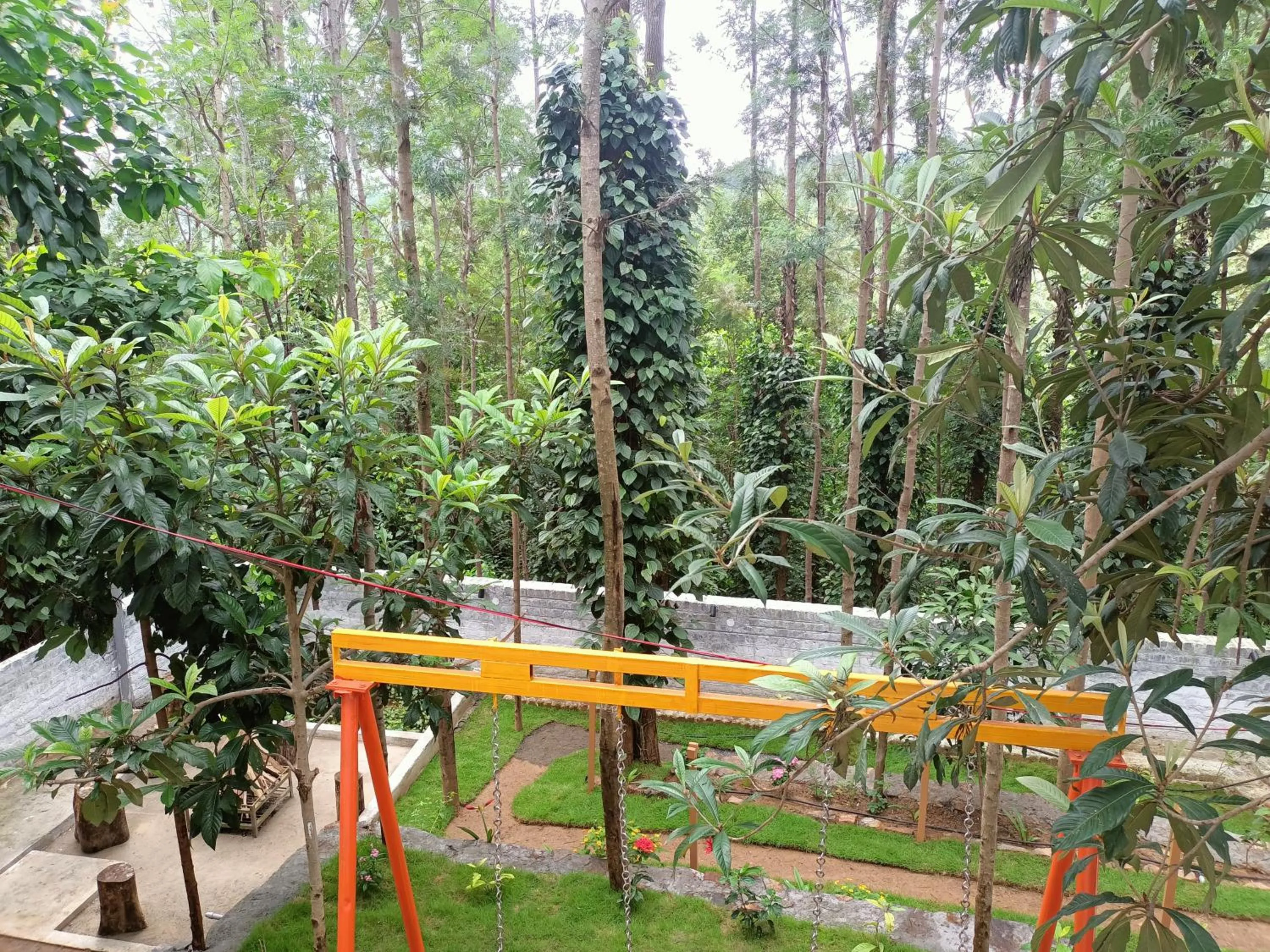 Children play ground in Bhavan Resorts