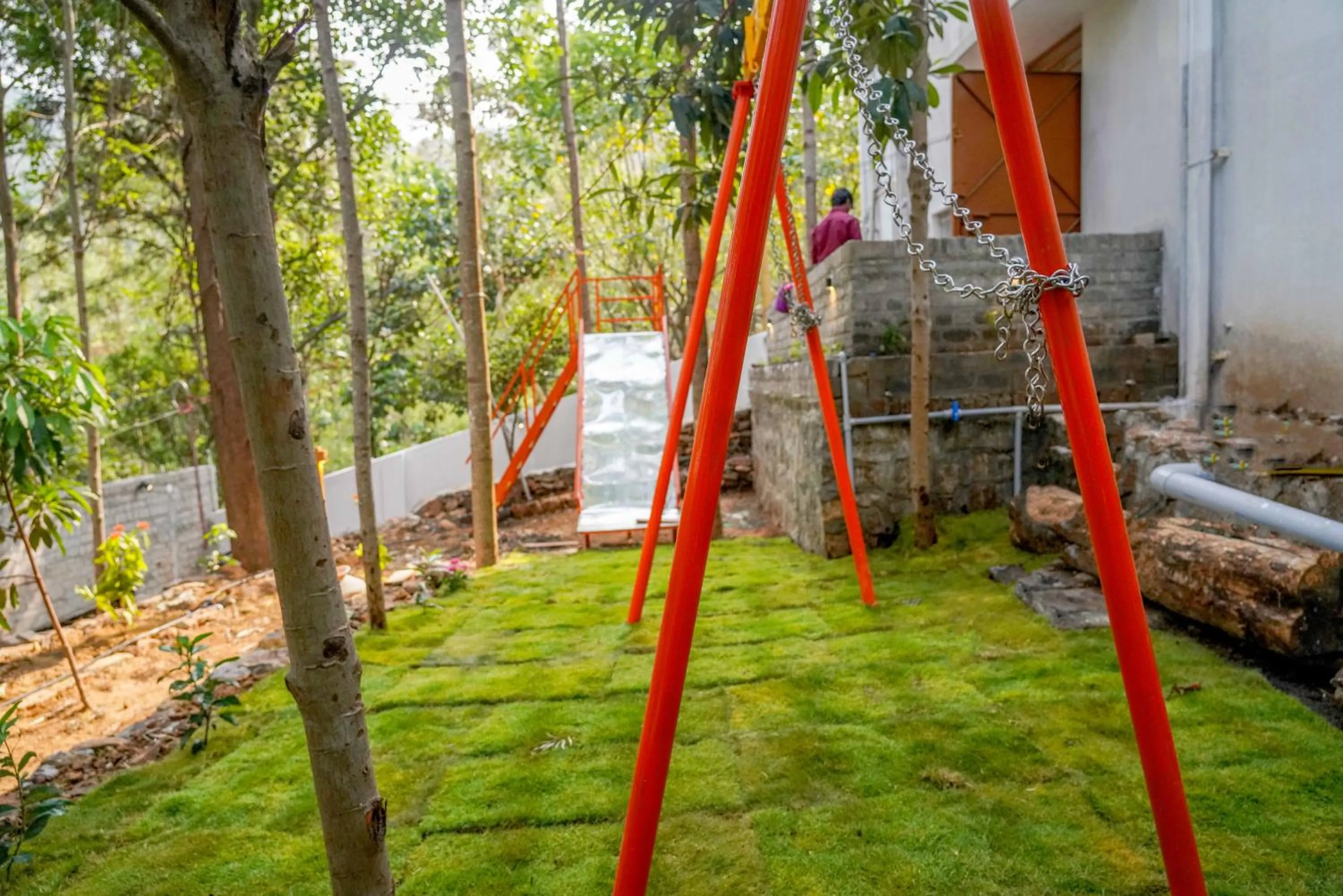 Children play ground in Bhavan Resorts