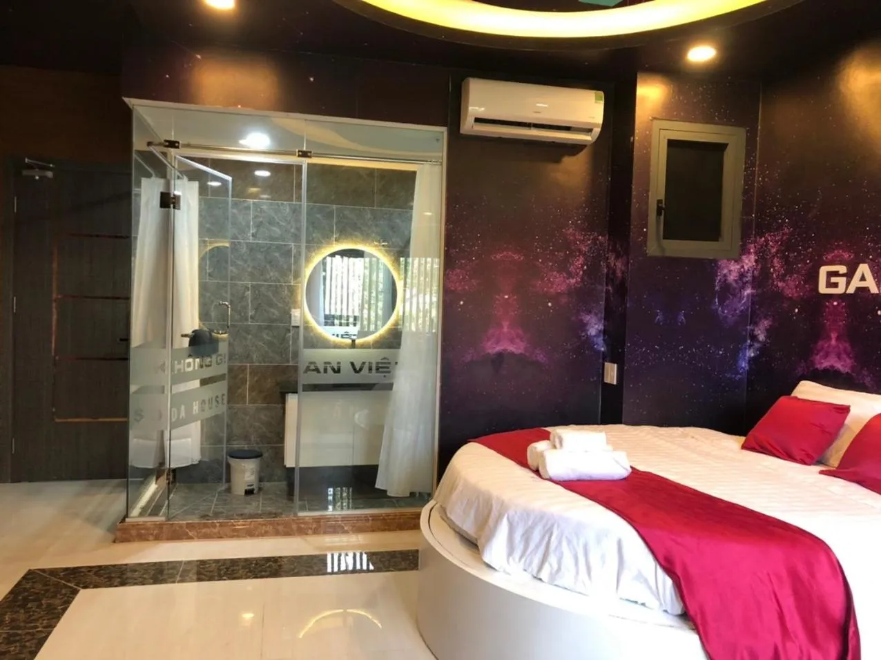 Bed in Soda House Cần Thơ