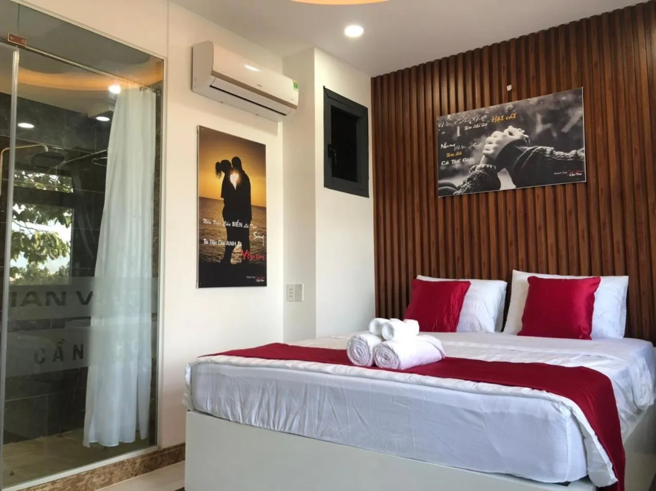 Bed in Soda House Cần Thơ