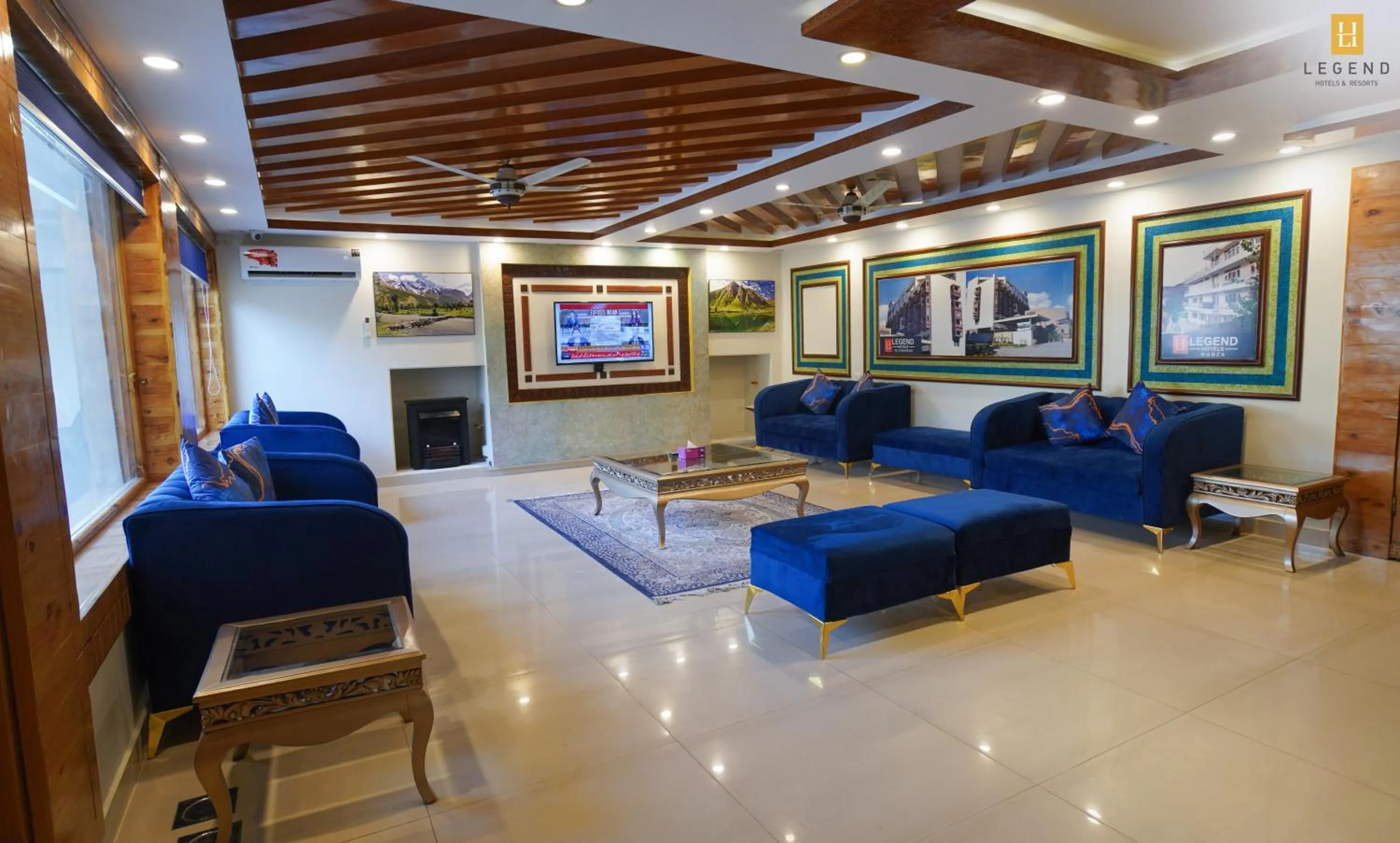 Lobby or reception in Legend Hotel Skardu