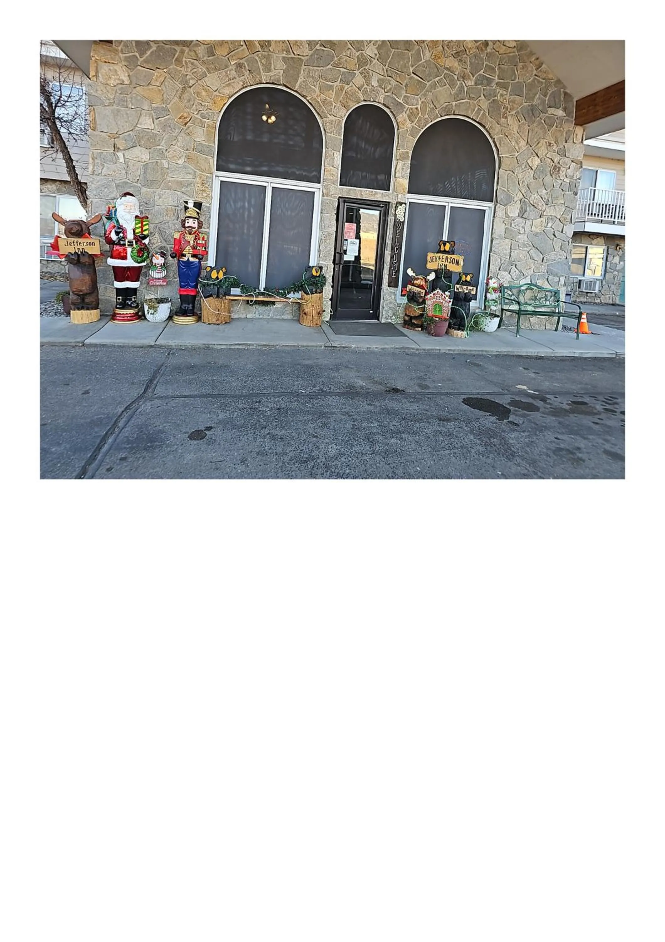 Property building in Jefferson Inn