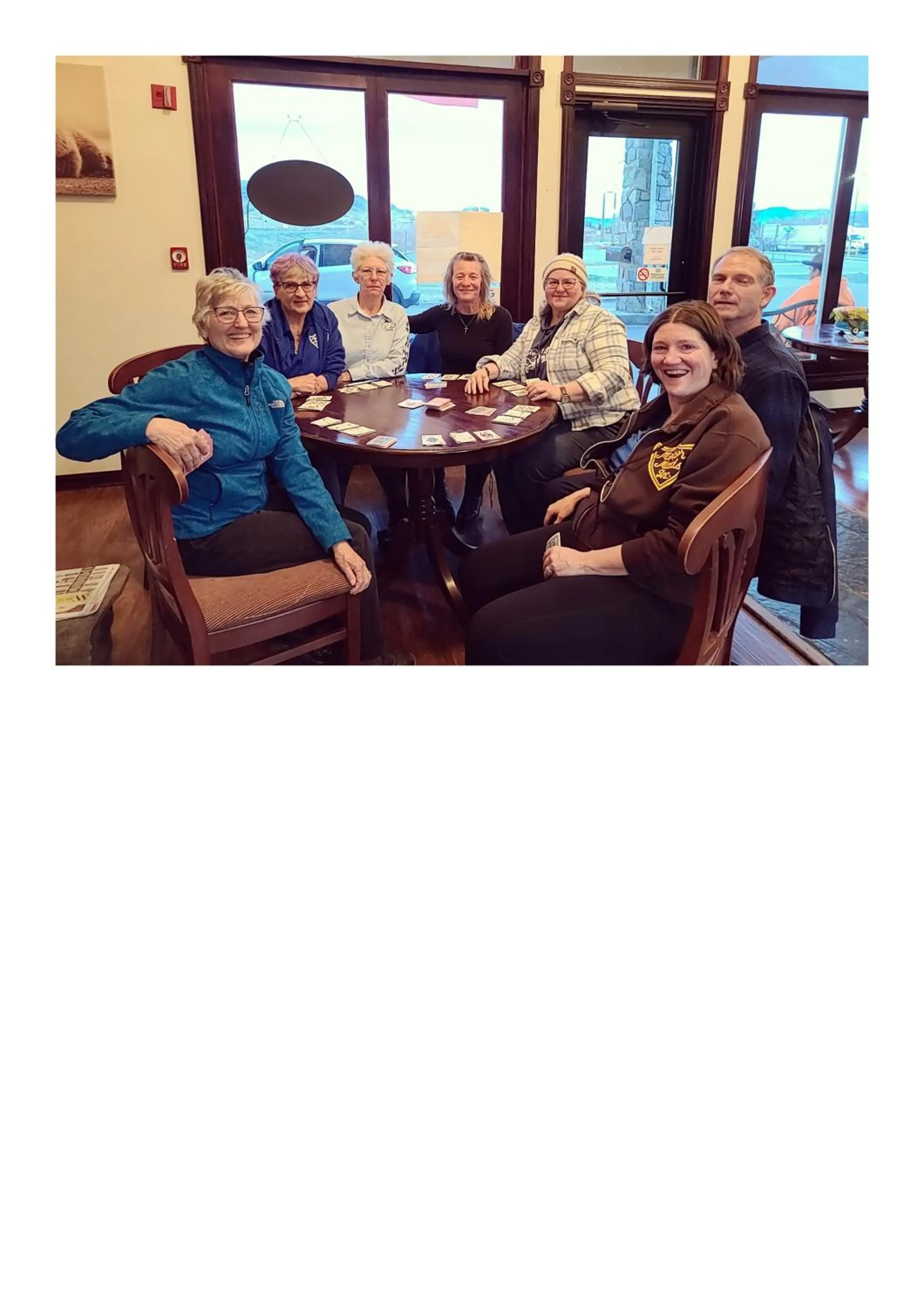 group of guests in Jefferson Inn