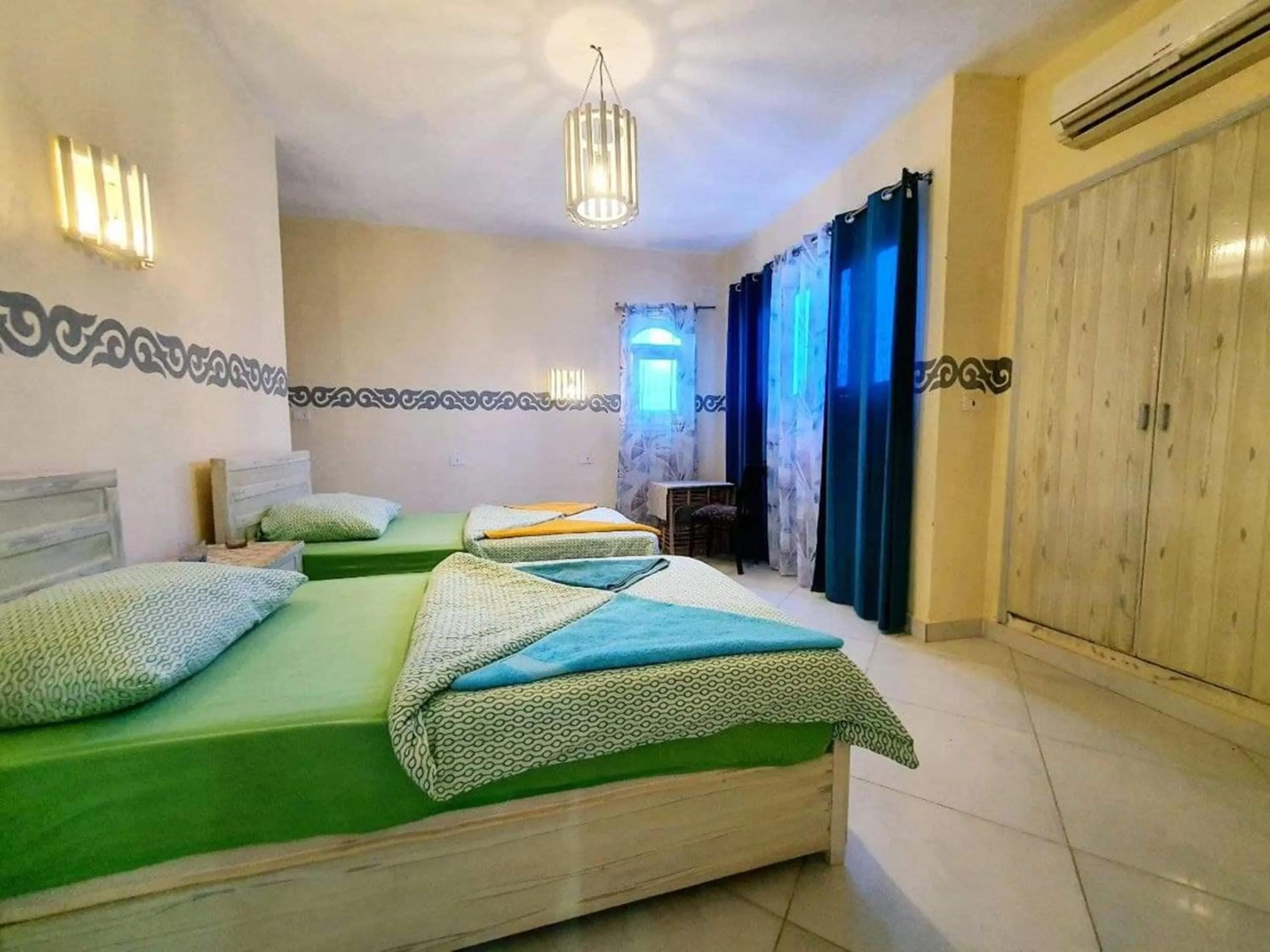 Bedroom, Bed in Nile Compound